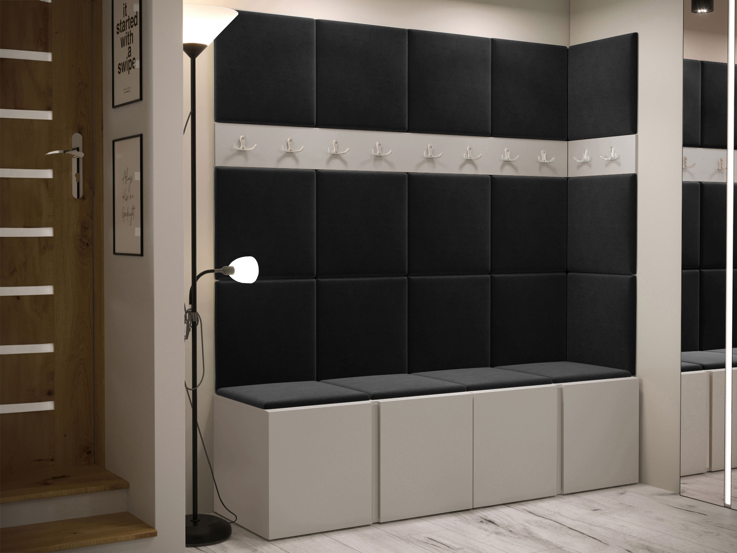 Hallway set Pinis II (Cashmere)