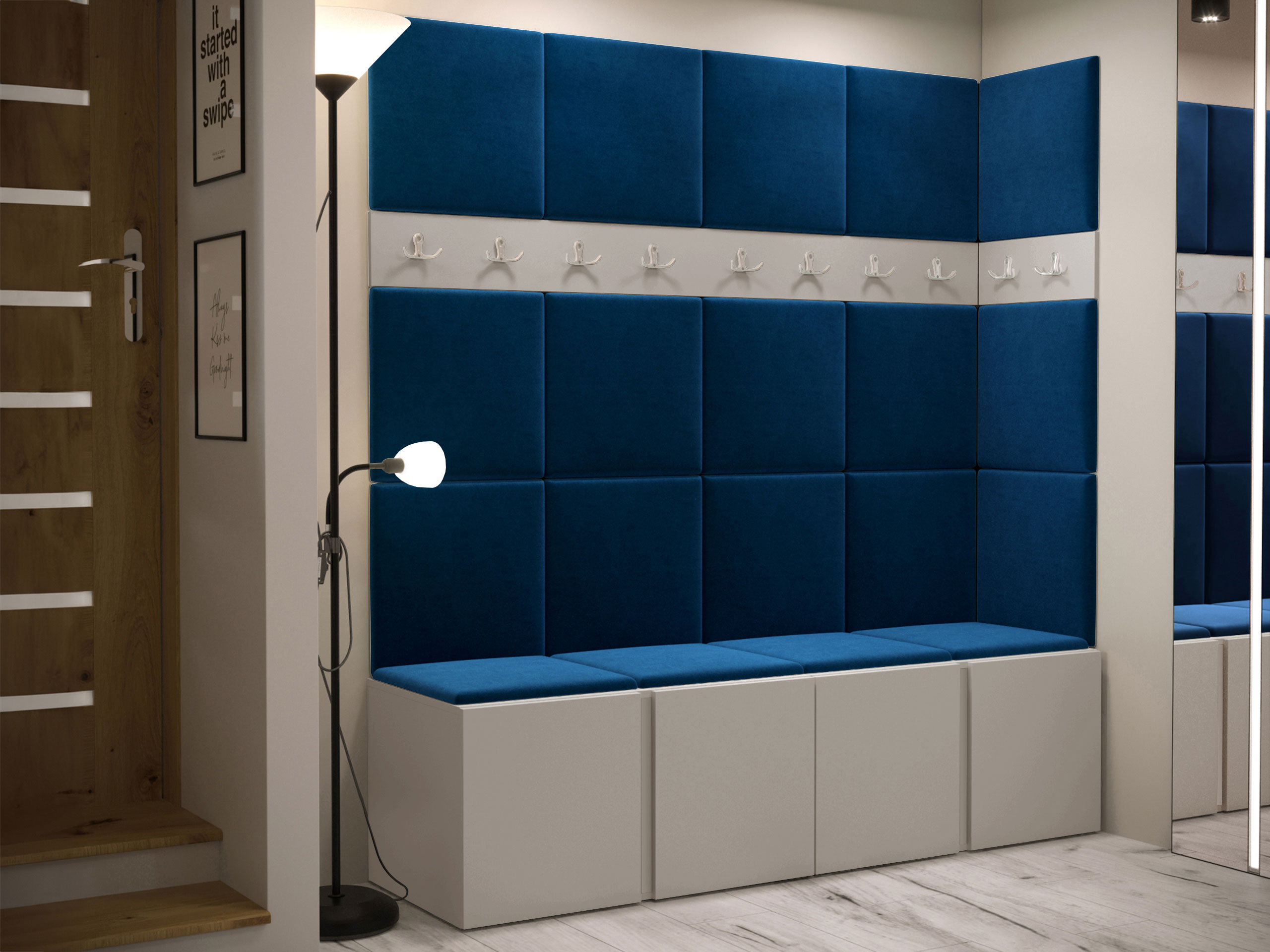 Hallway set Pinis II (Cashmere)