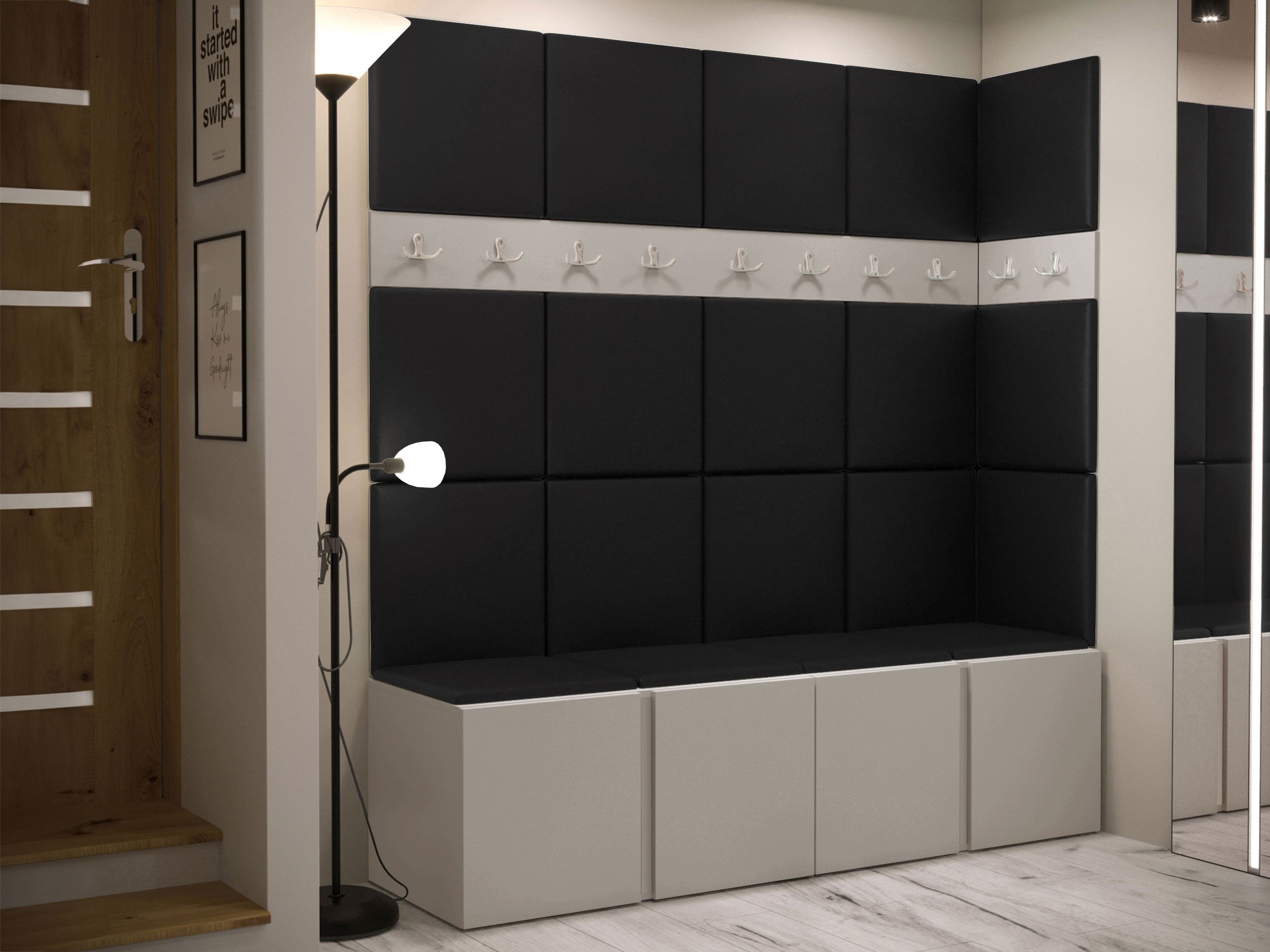 Hallway set Pinis II (Cashmere)