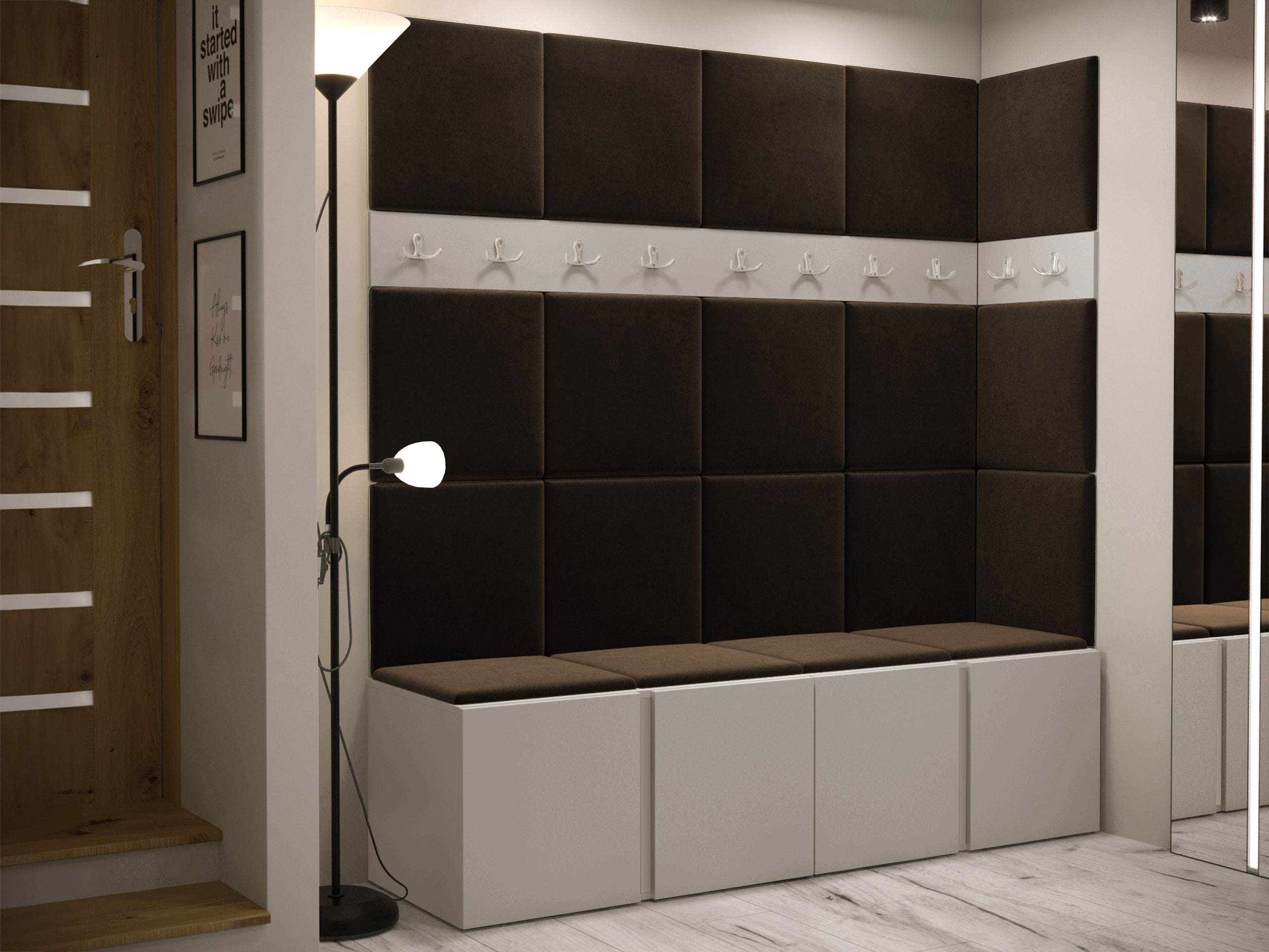 Hallway set Pinis II (Cashmere)