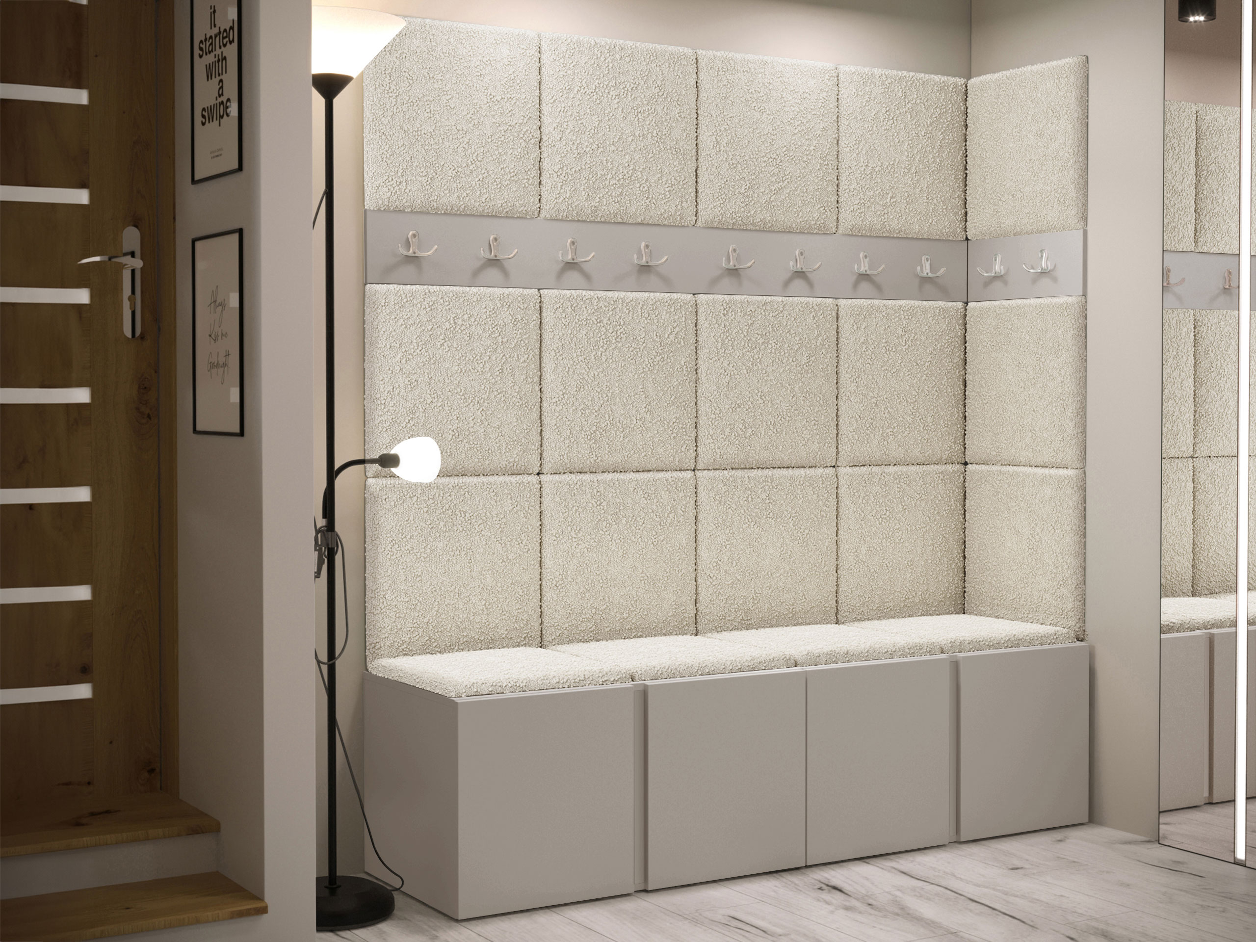 Hallway set Pinis II (Cashmere)