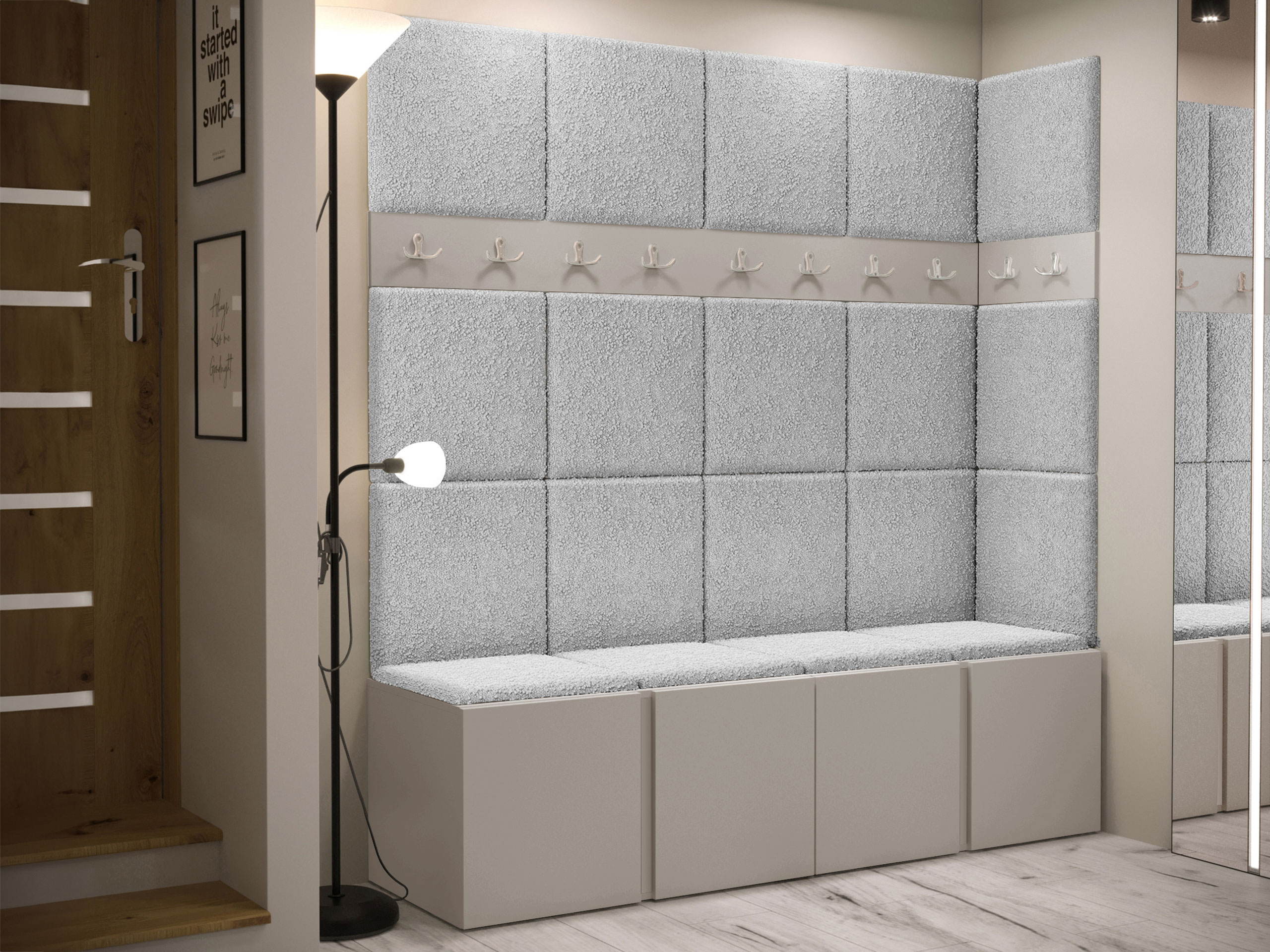 Hallway set Pinis II (Cashmere)