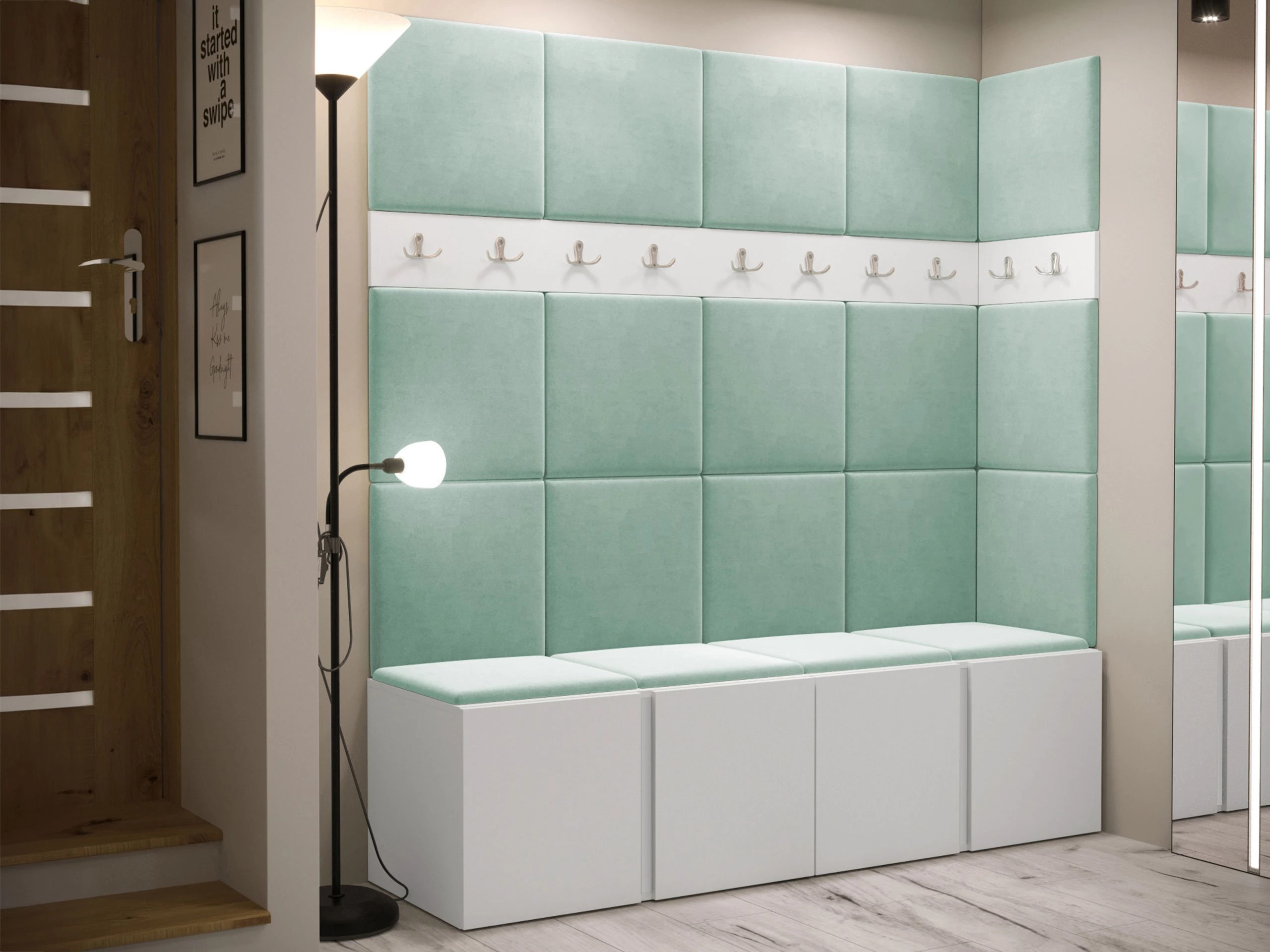 Hallway set Pinis II (White)