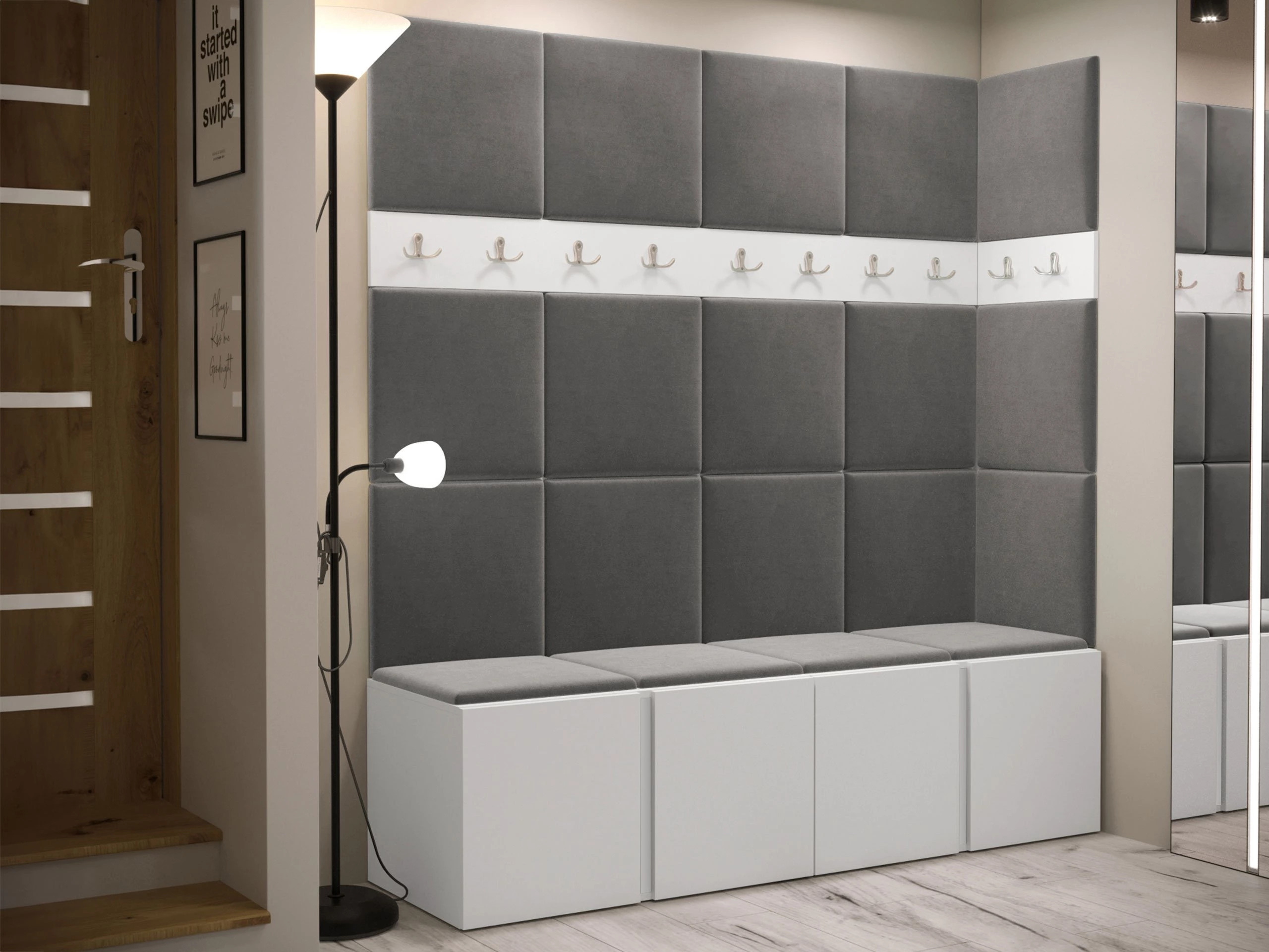 Hallway set Pinis II (White)