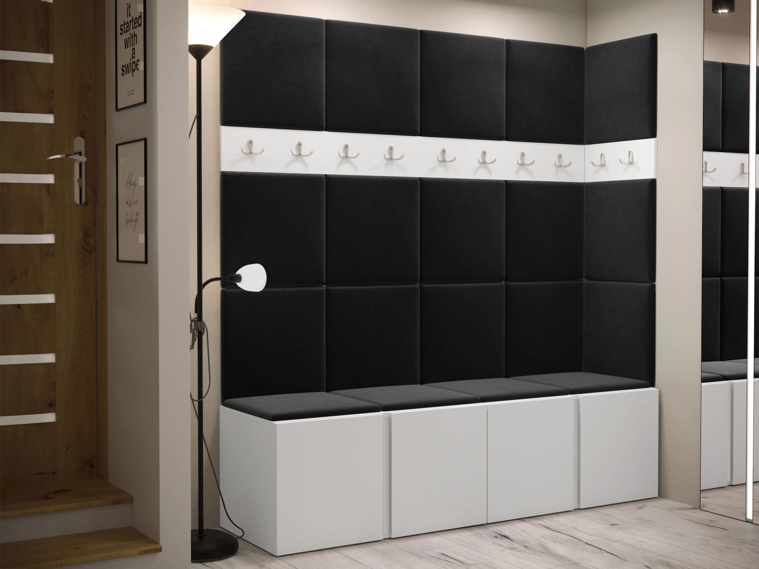 Hallway set Pinis II (White)