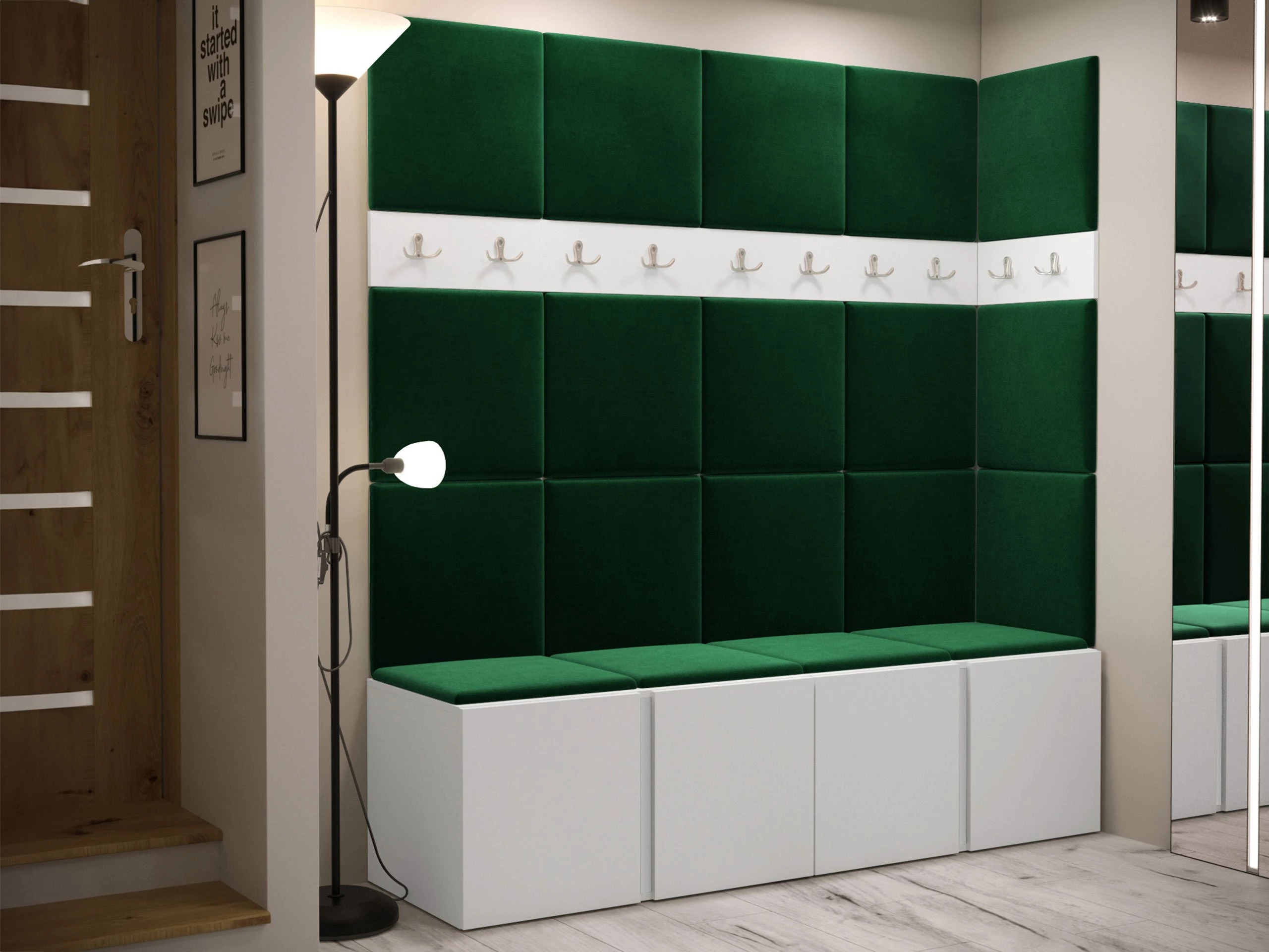 Hallway set Pinis II (White)