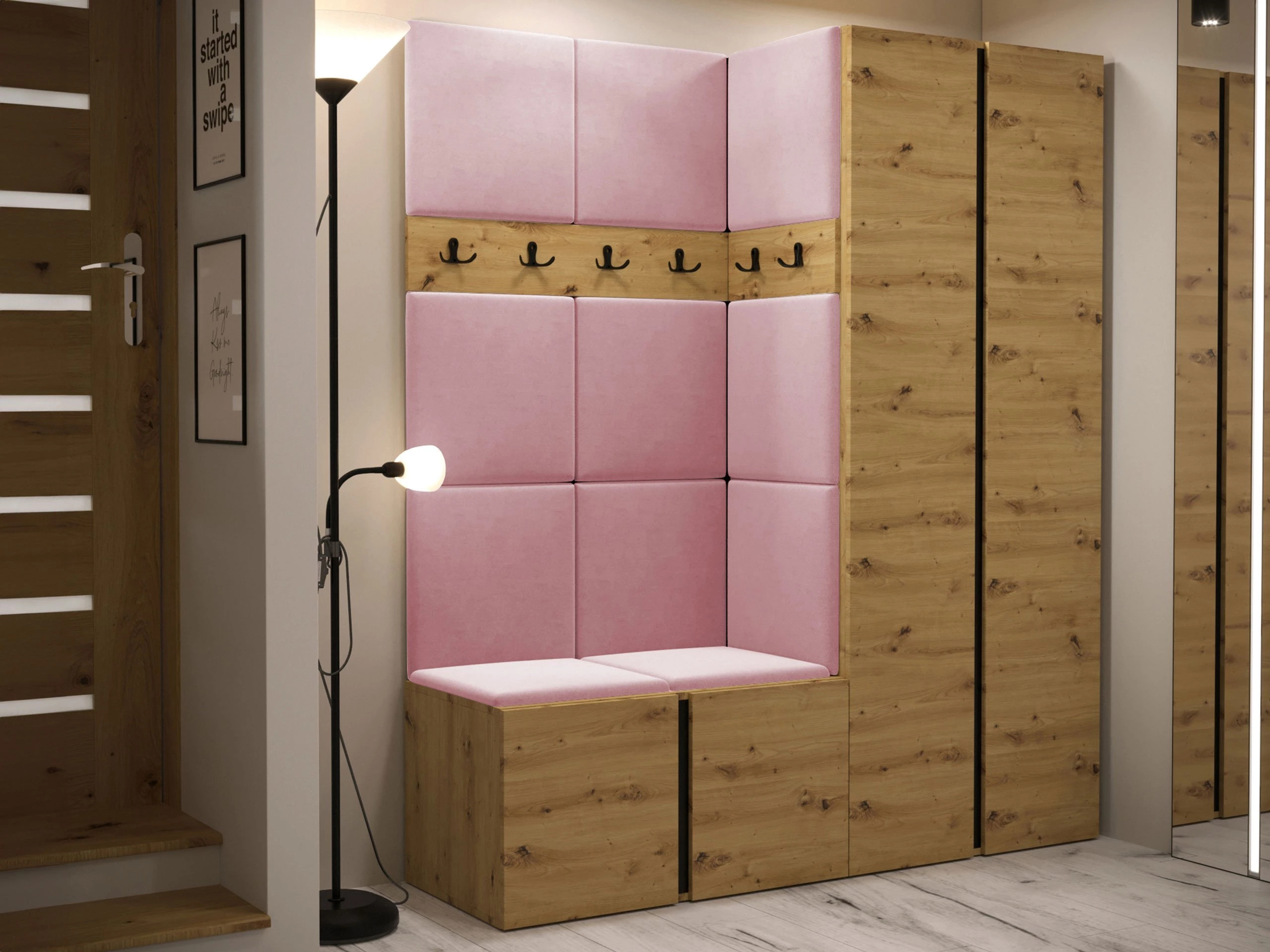 Hallway set Pinis III (Artisan oak)