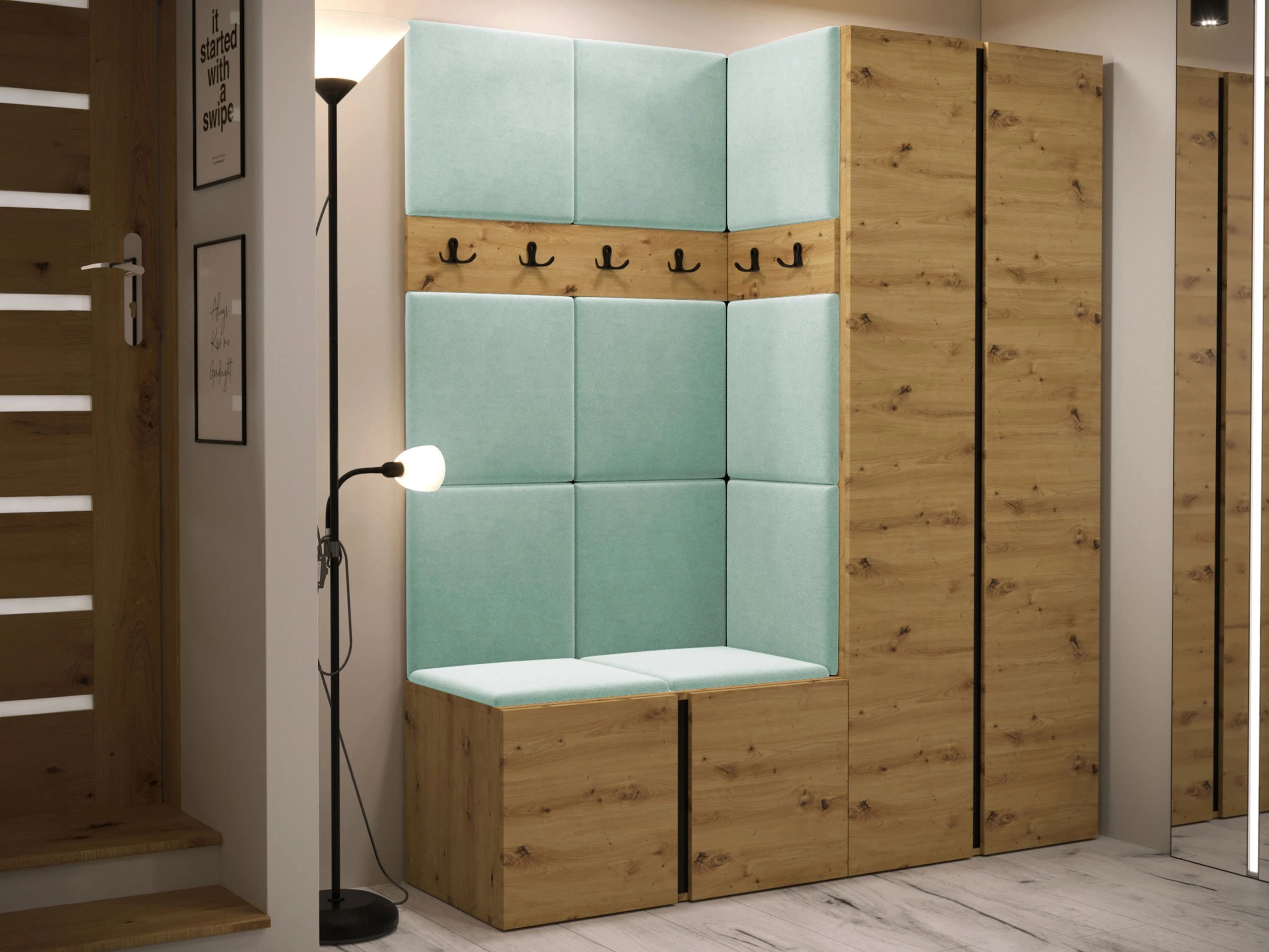 Hallway set Pinis III (Artisan oak)