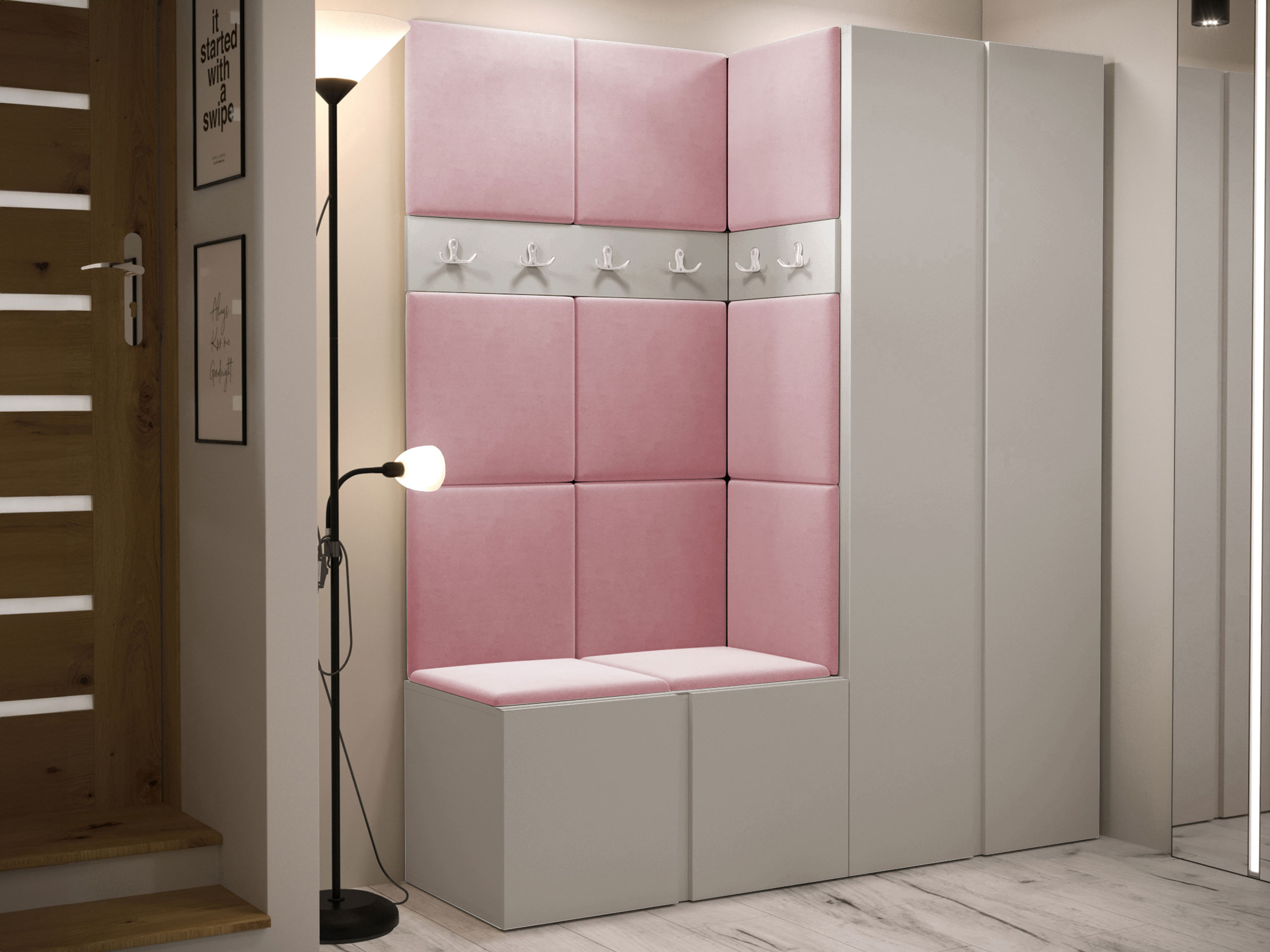 Hallway set Pinis III (Cashmere)