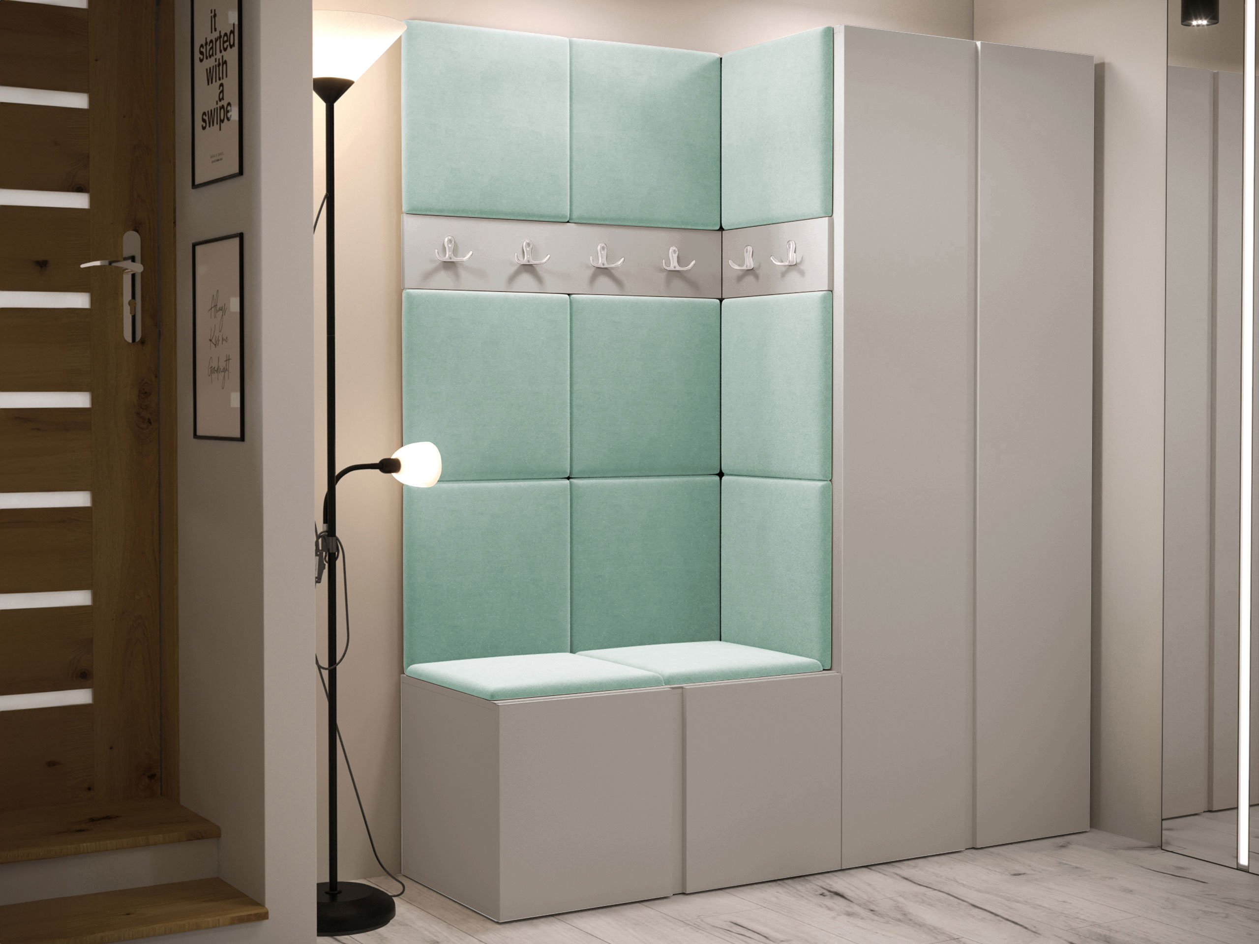 Hallway set Pinis III (Cashmere)
