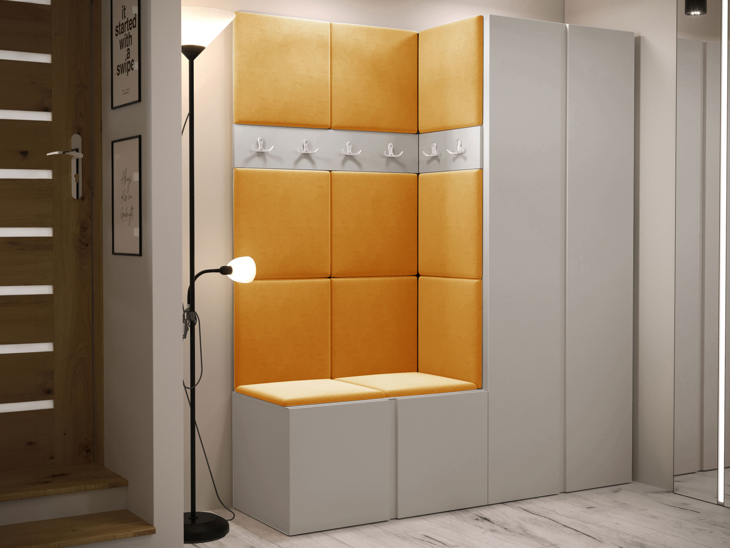Hallway set Pinis III (Cashmere)