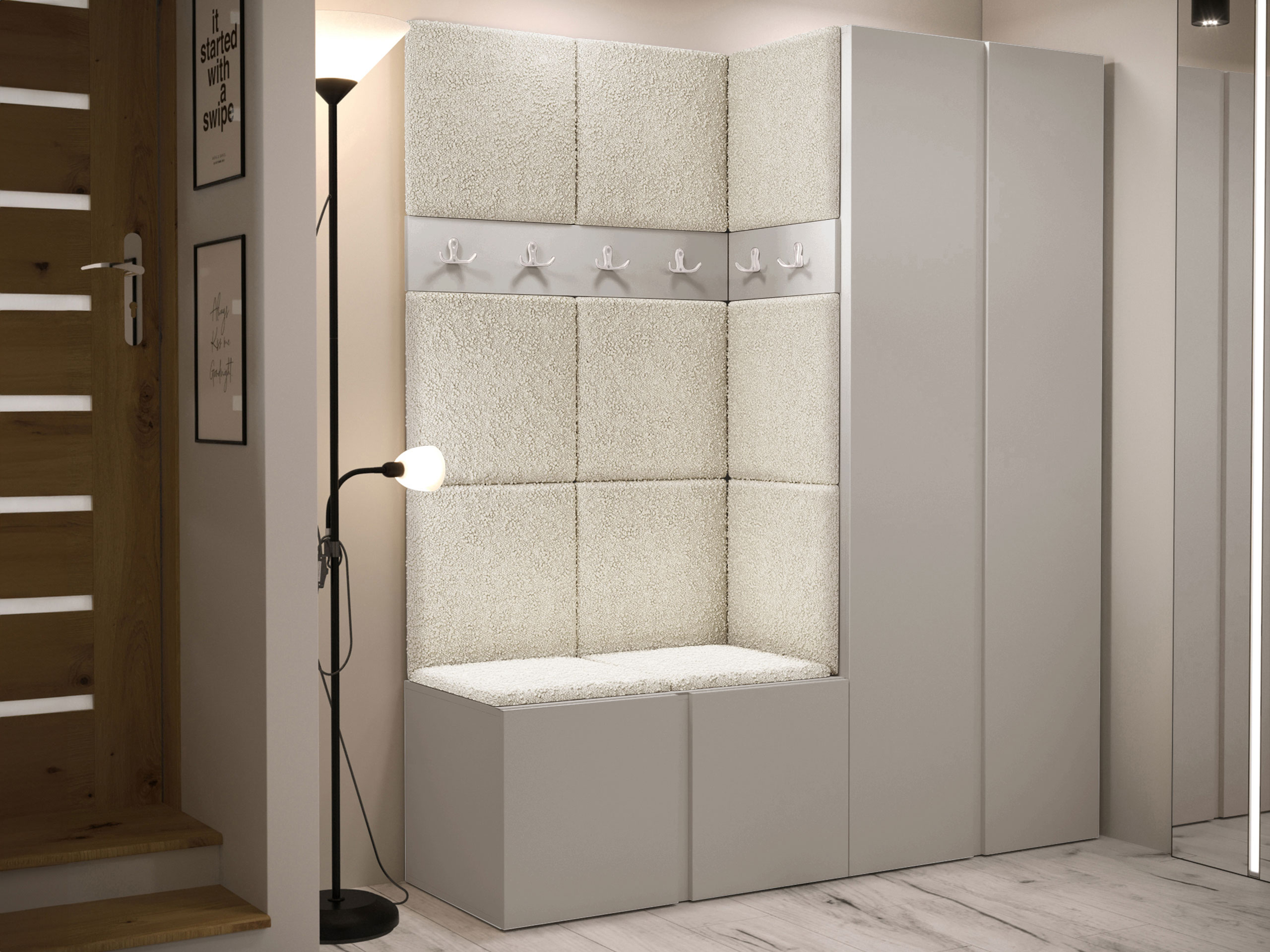 Hallway set Pinis III (Cashmere)