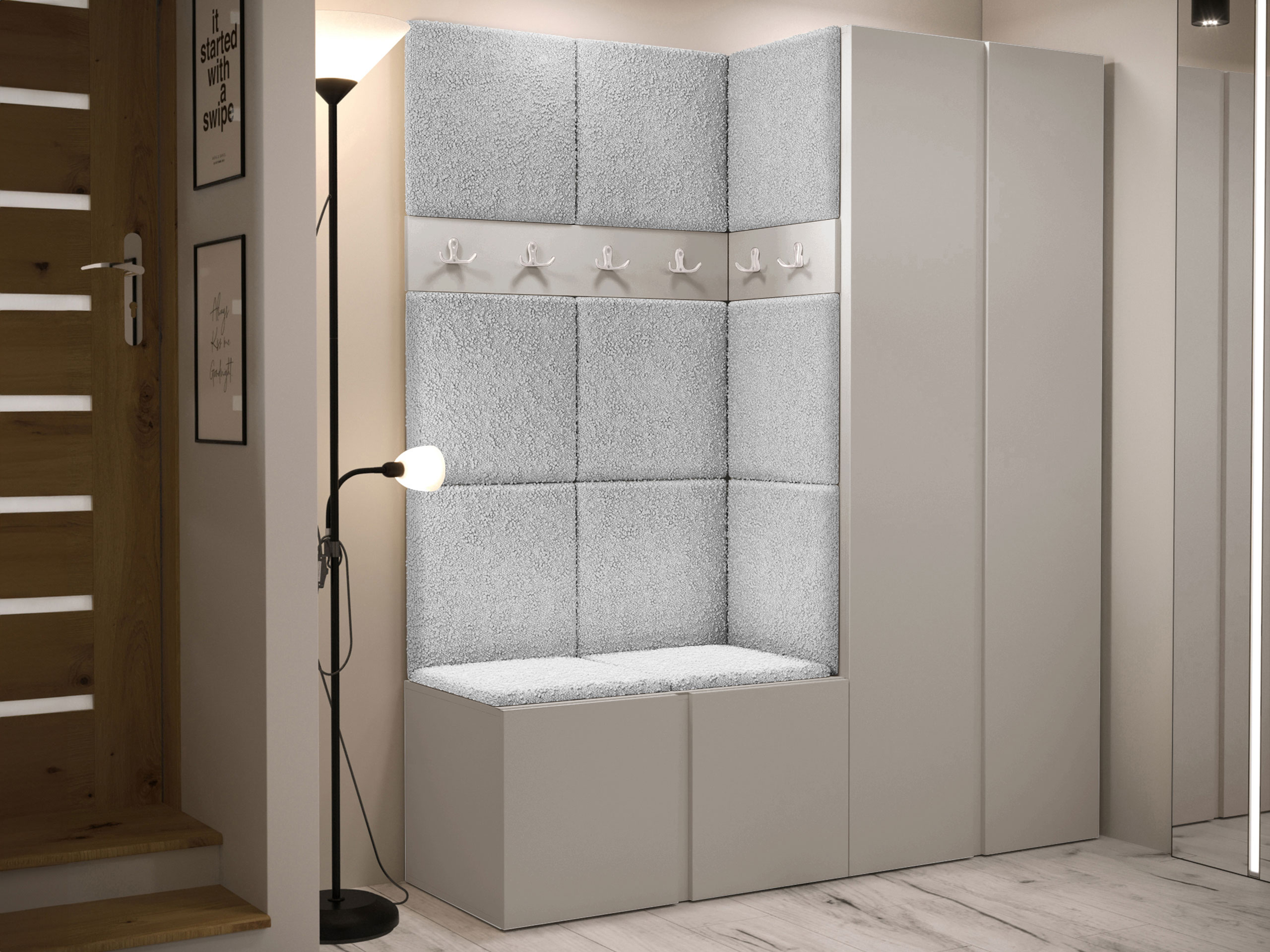 Hallway set Pinis III (Cashmere)