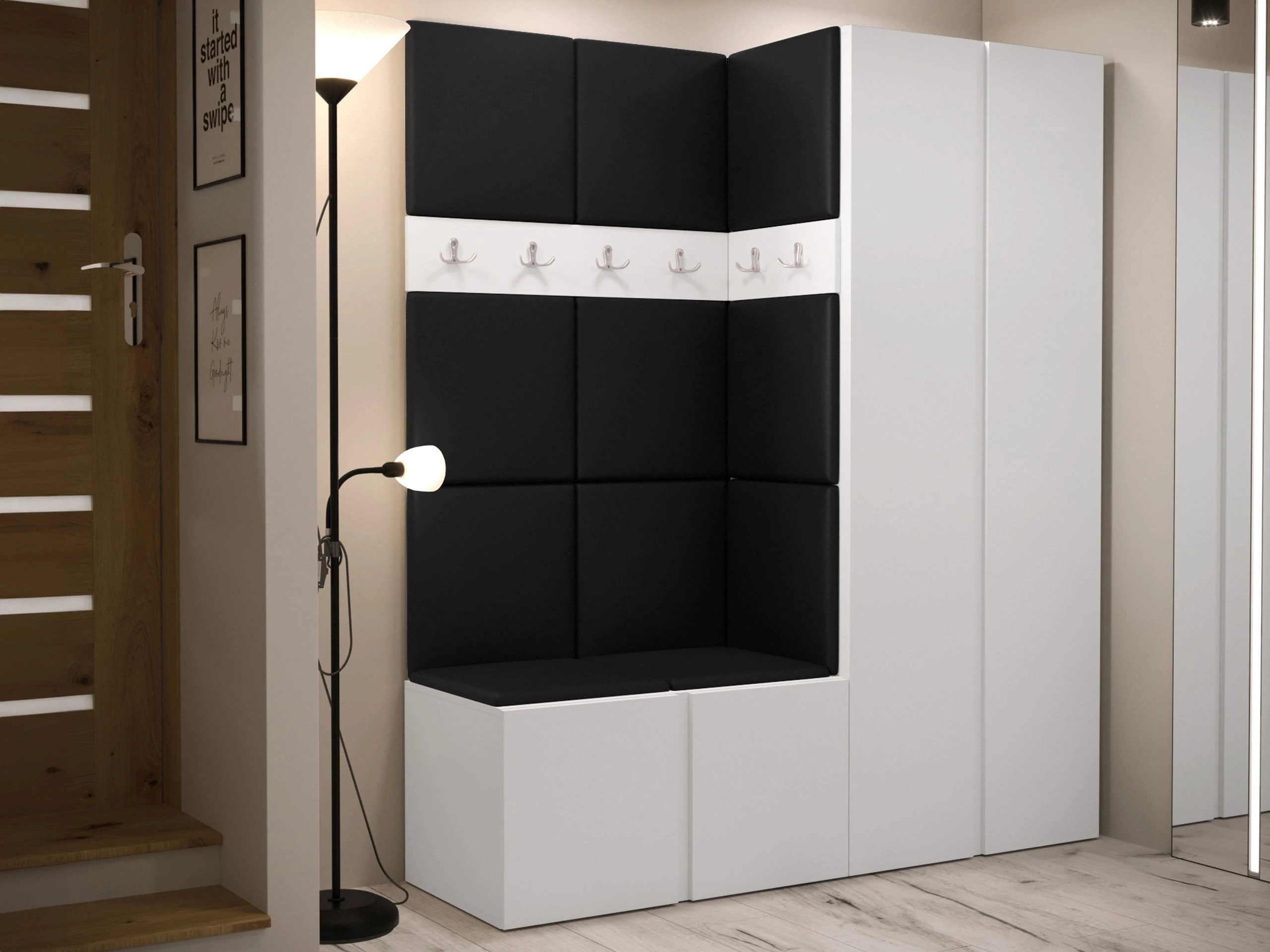 Hallway set Pinis III (Eco-leather Soft 011)