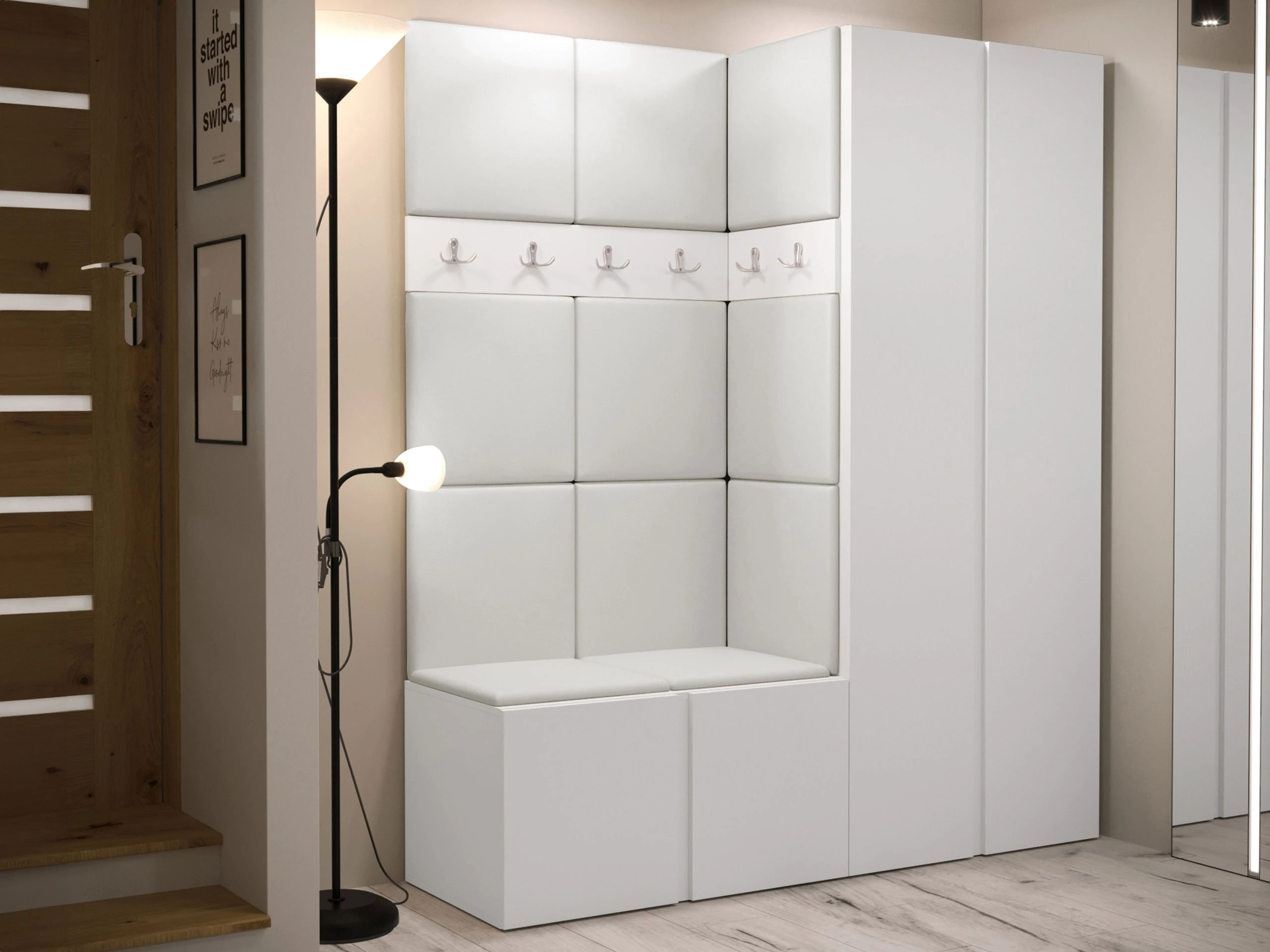 Hallway set Pinis III (Eco-leather Soft 017)