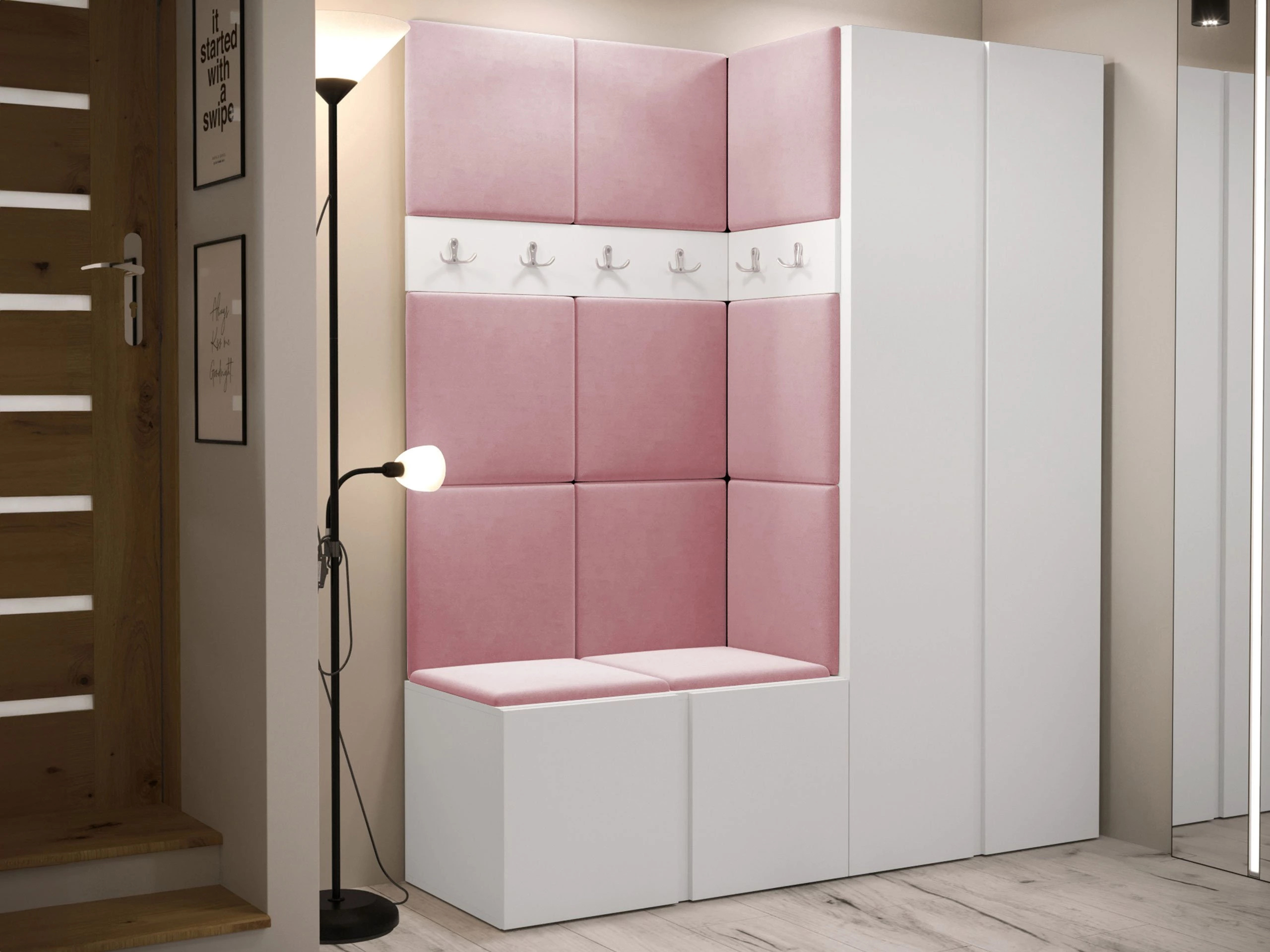 Hallway set Pinis III (White)