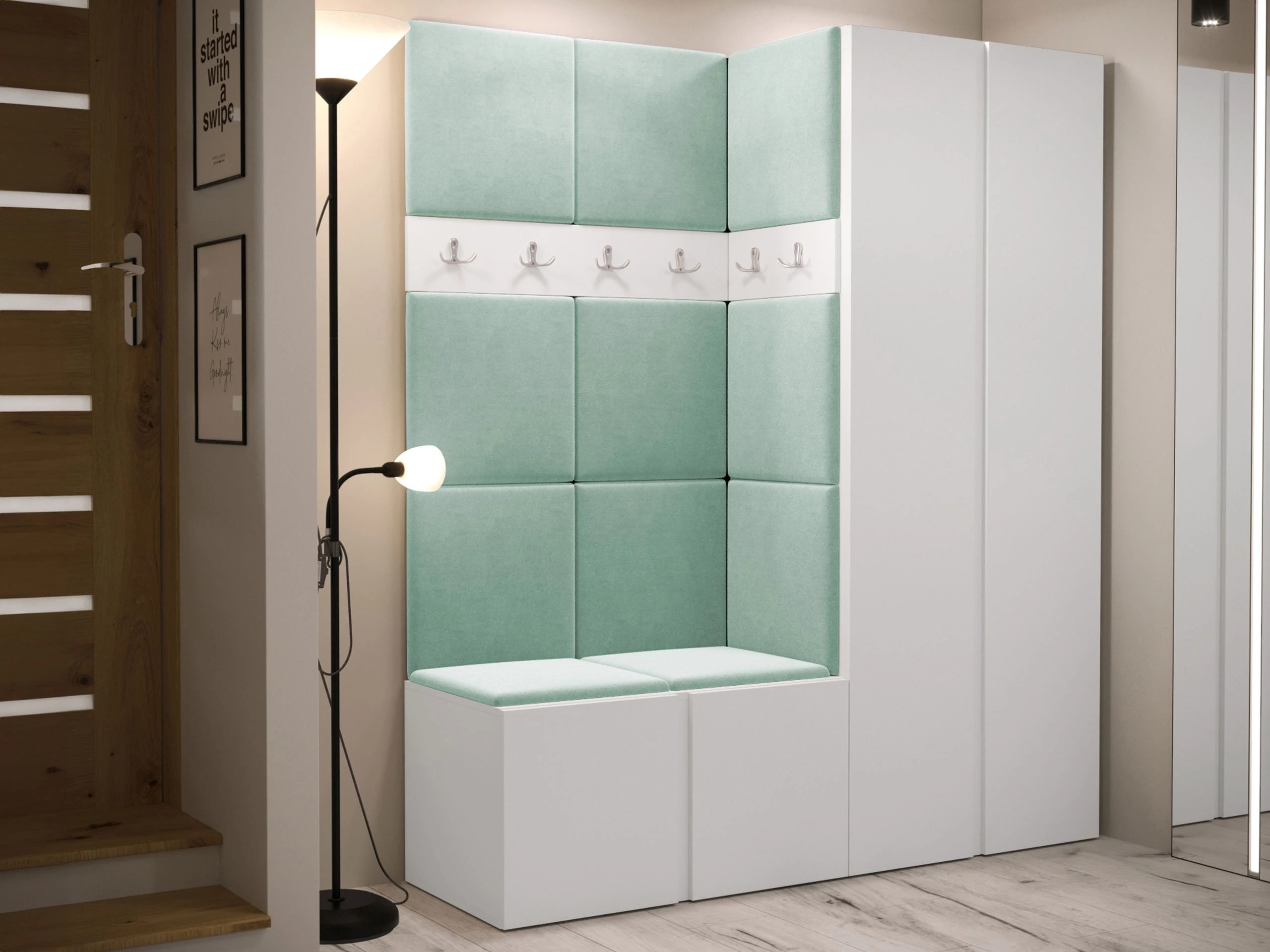 Hallway set Pinis III (White)