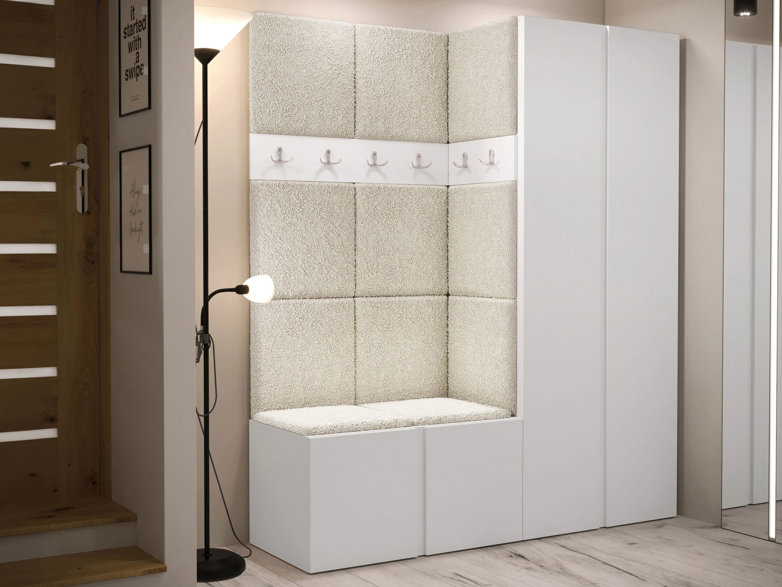 Hallway set Pinis III (White)