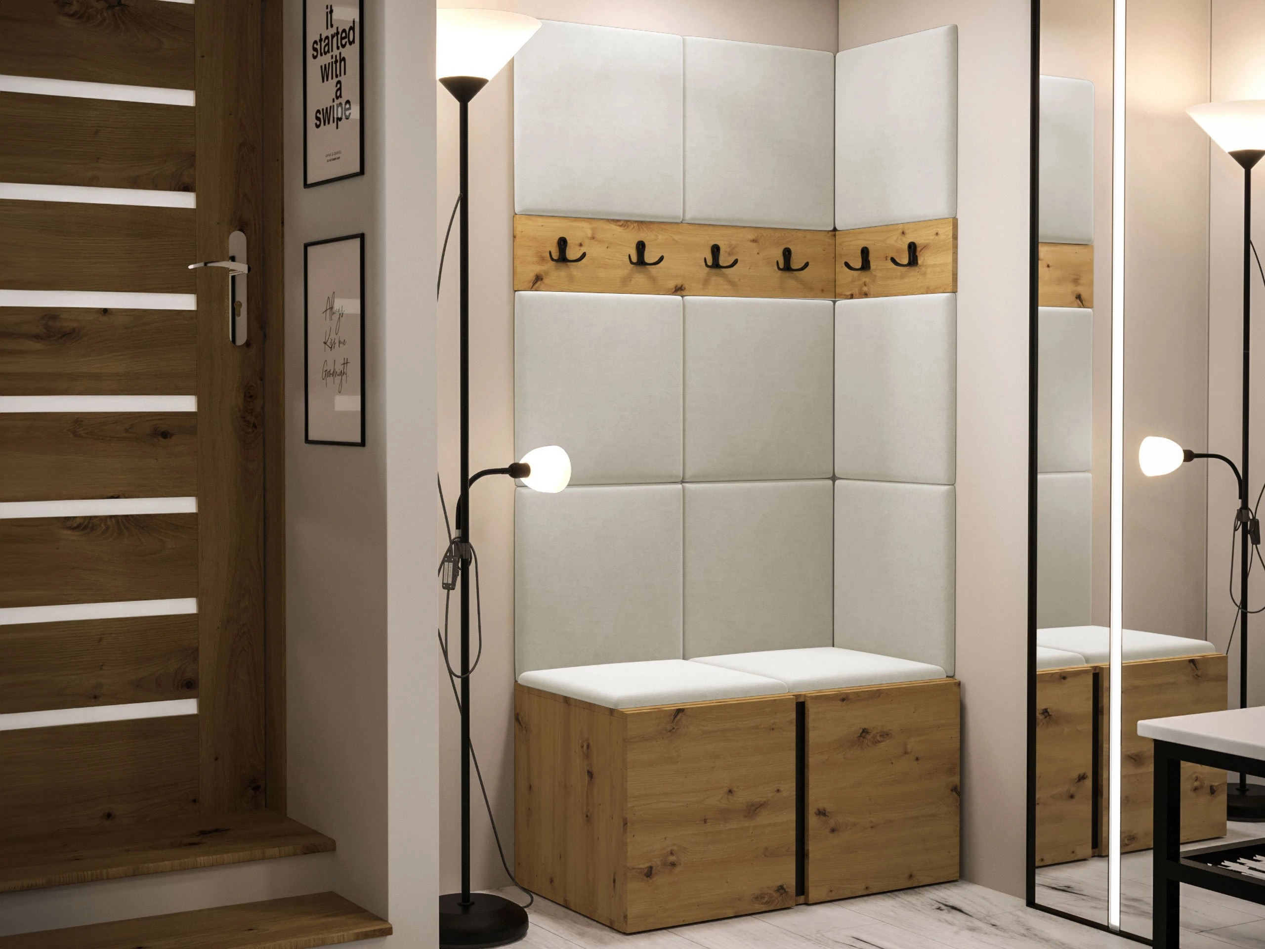 Hallway set Pinis I (Artisan oak)