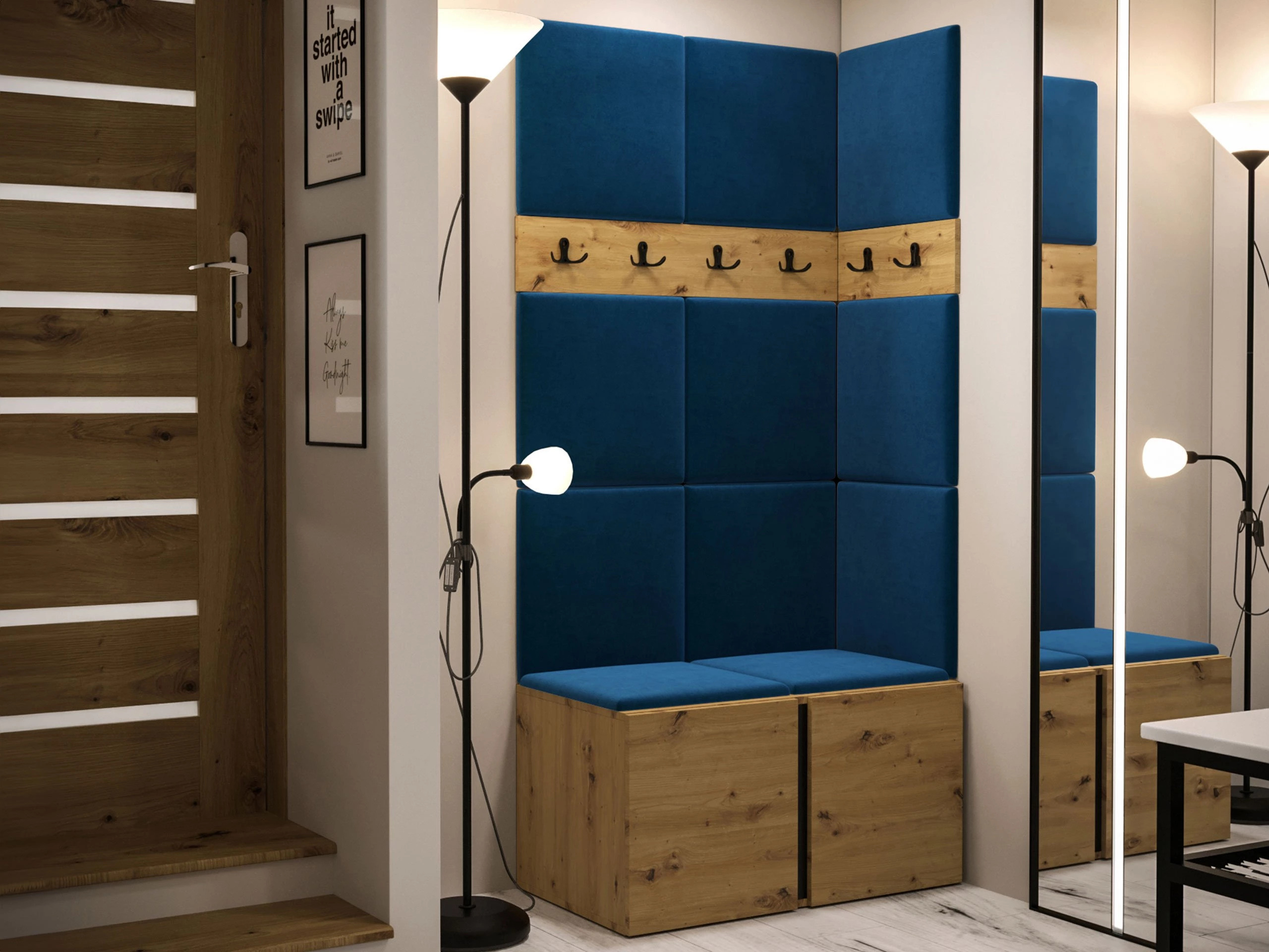 Hallway set Pinis I (Artisan oak)