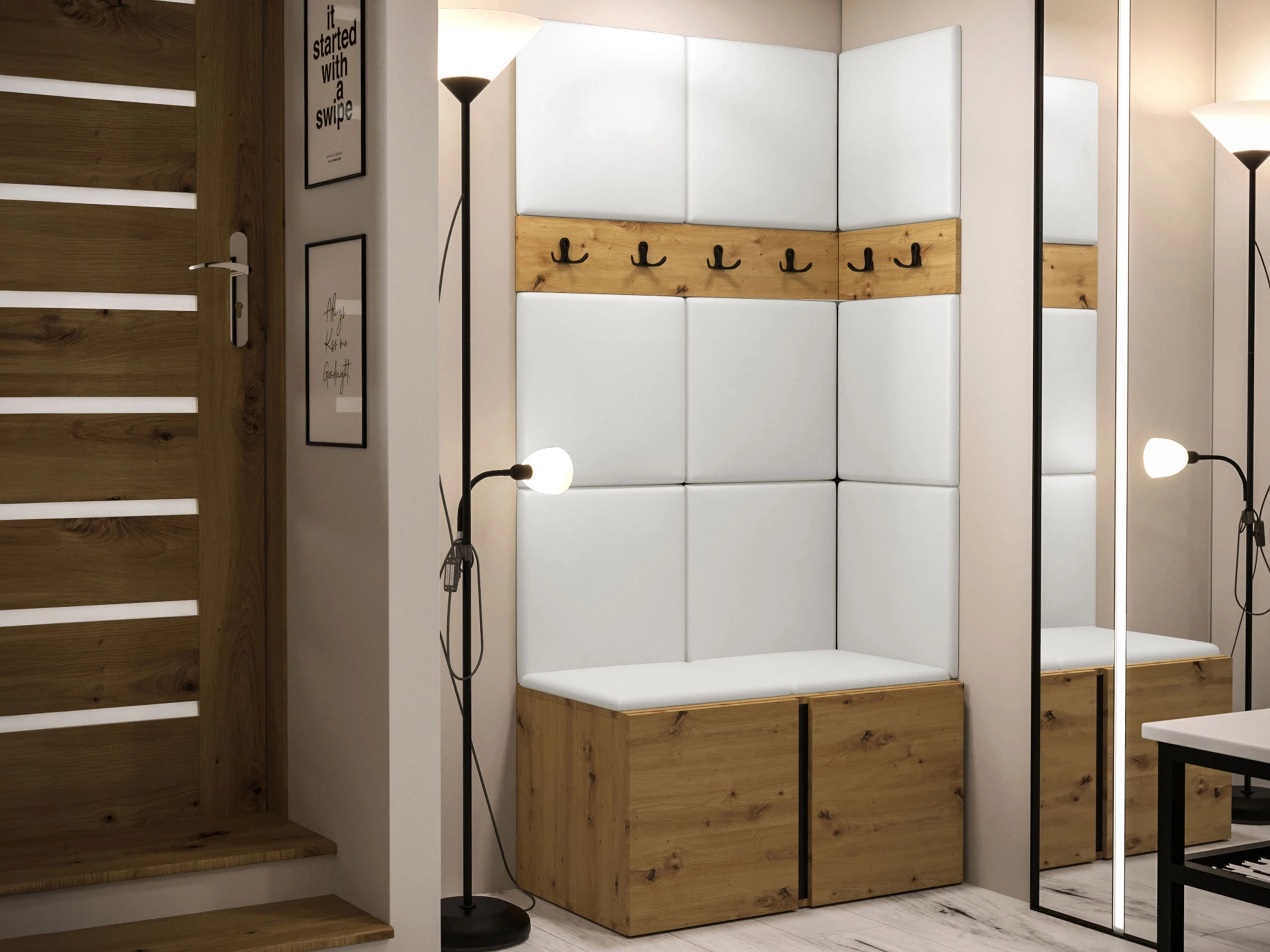 Hallway set Pinis I (Artisan oak)