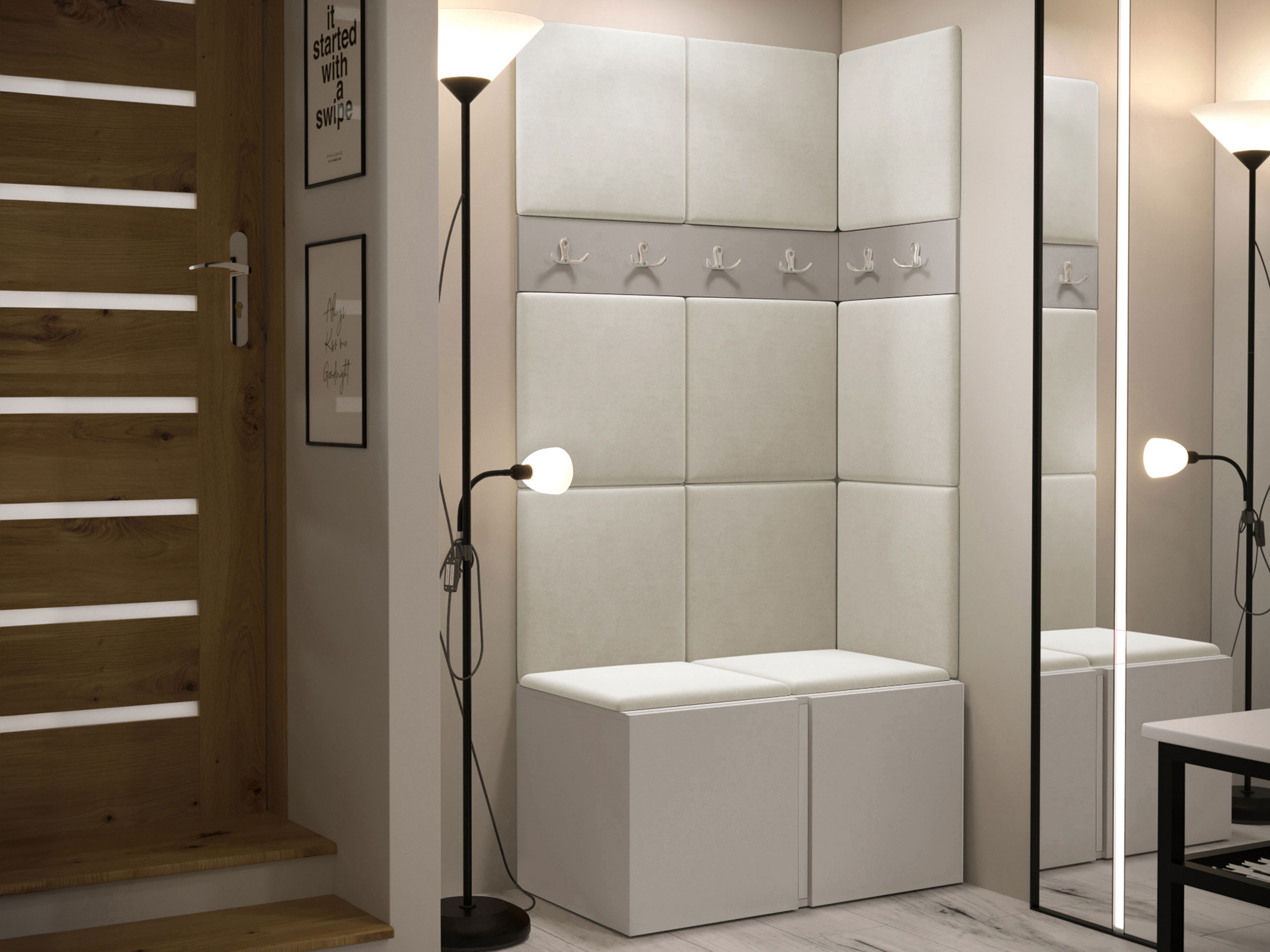 Hallway set Pinis I (Cashmere)