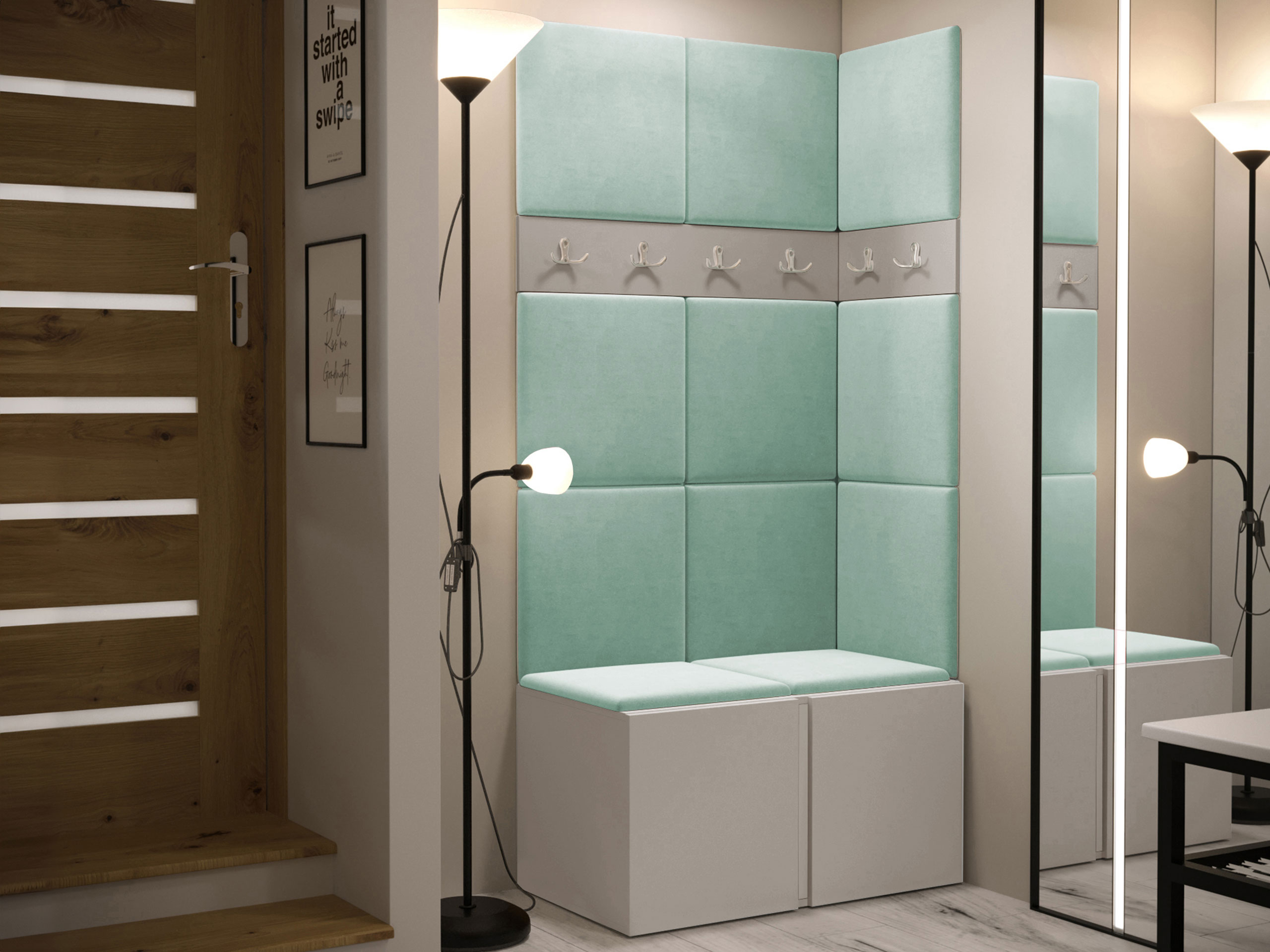 Hallway set Pinis I (Cashmere)