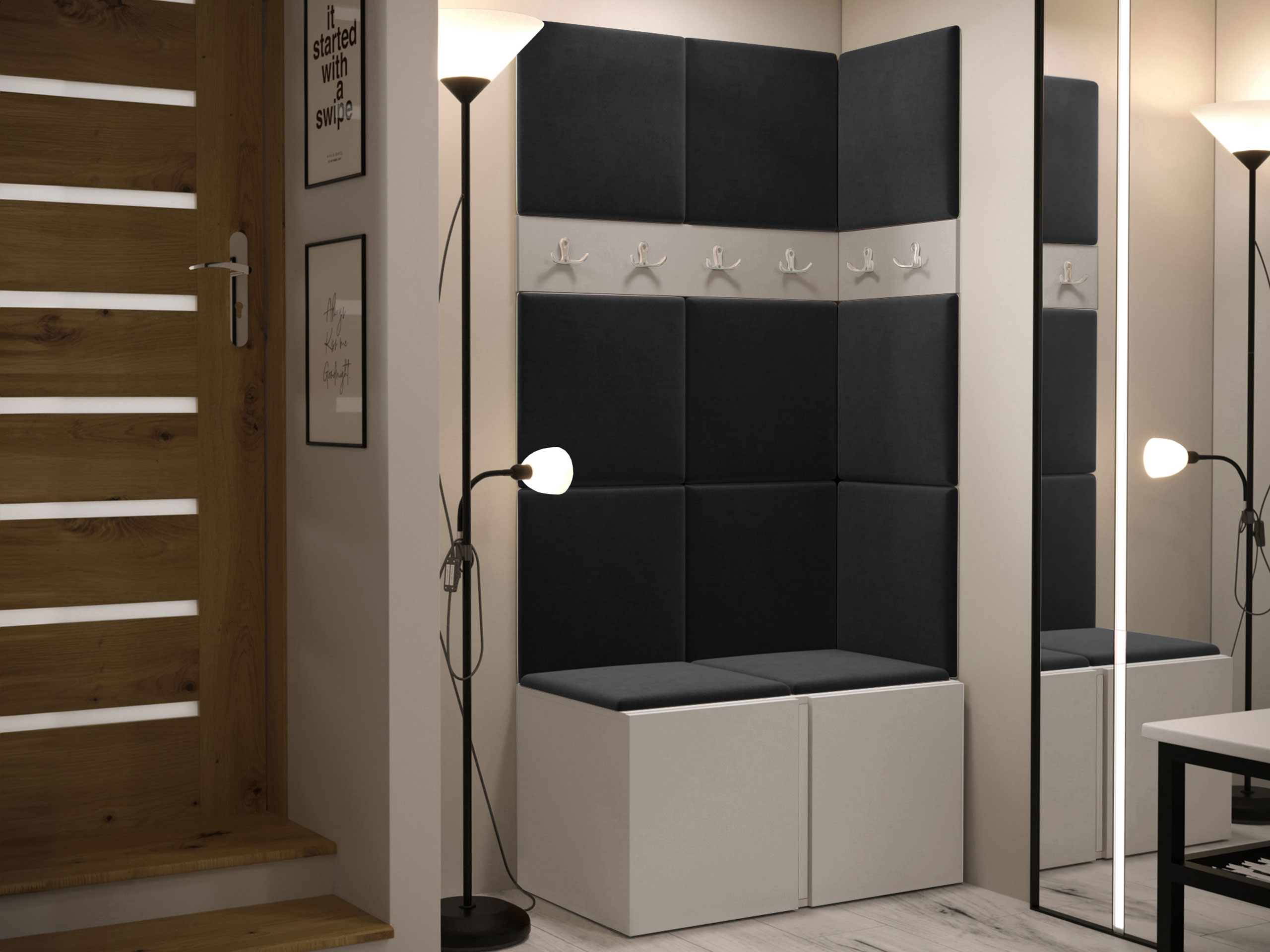 Hallway set Pinis I (Cashmere)