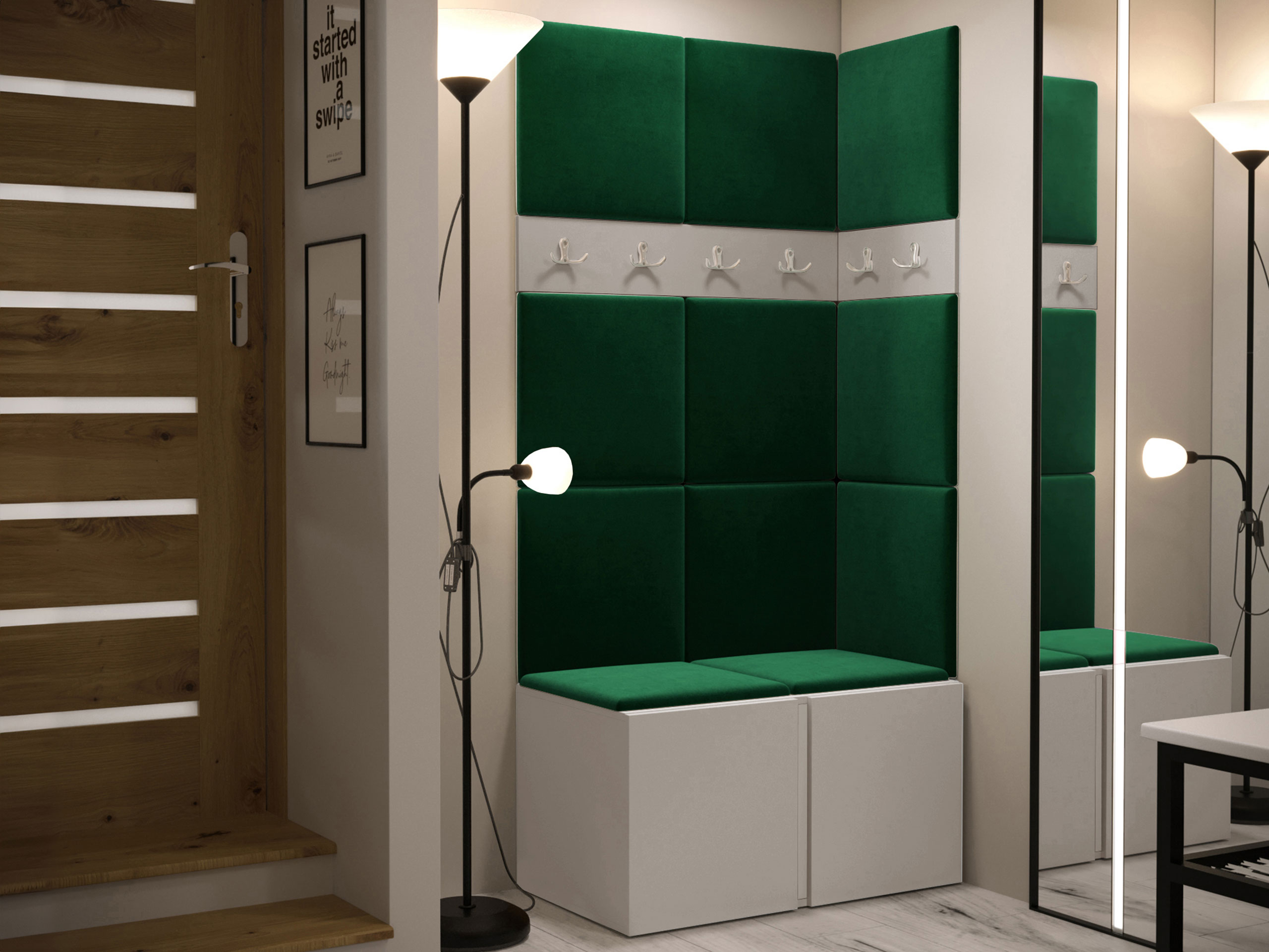 Hallway set Pinis I (Cashmere)