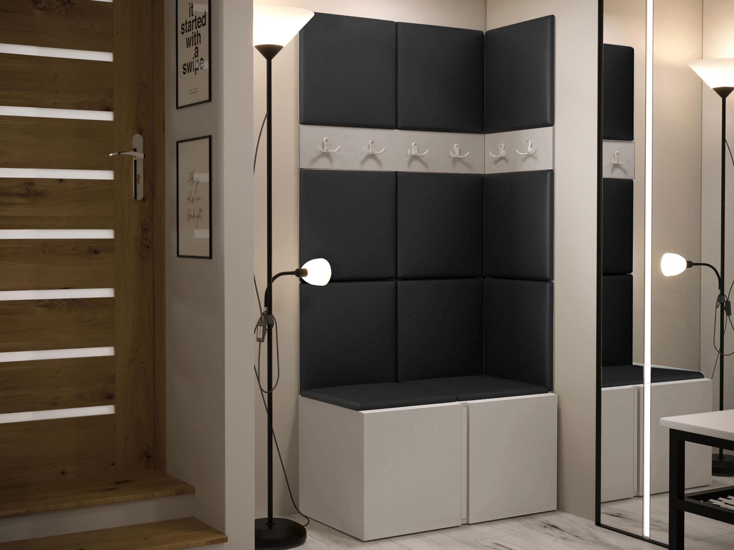 Hallway set Pinis I (Cashmere)