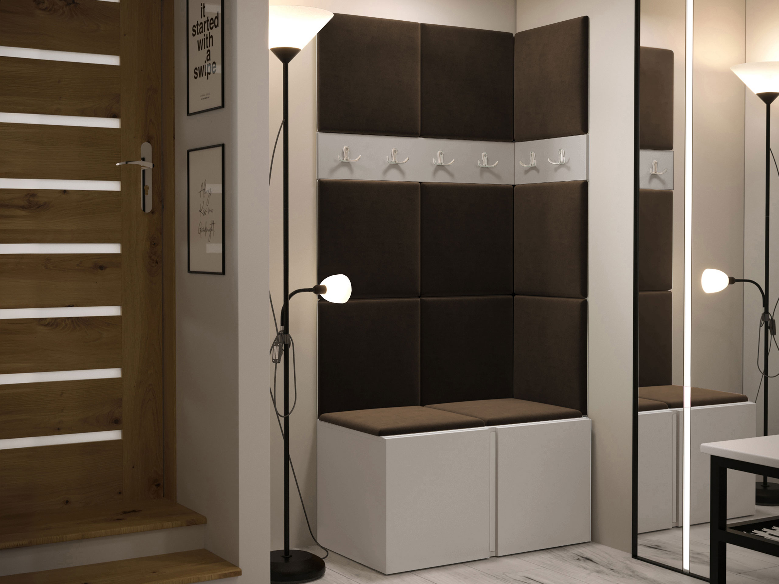 Hallway set Pinis I (Cashmere)
