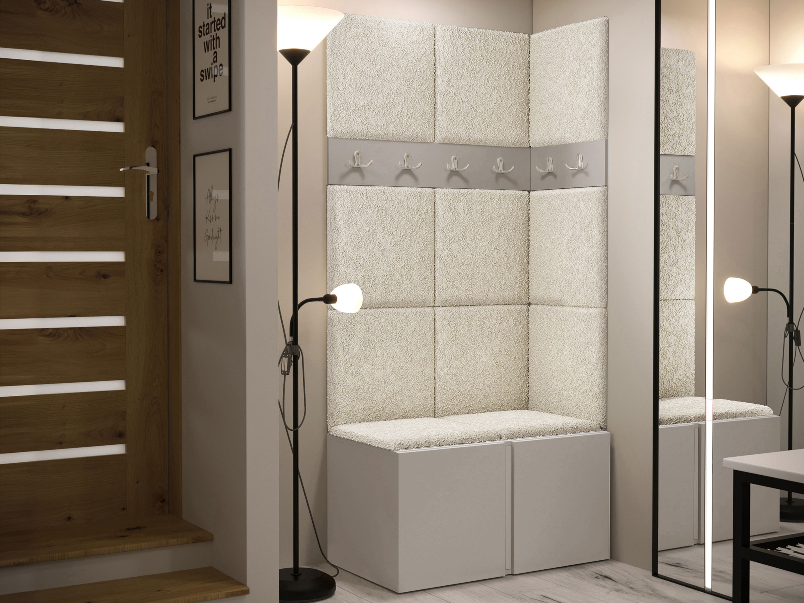 Hallway set Pinis I (Cashmere)
