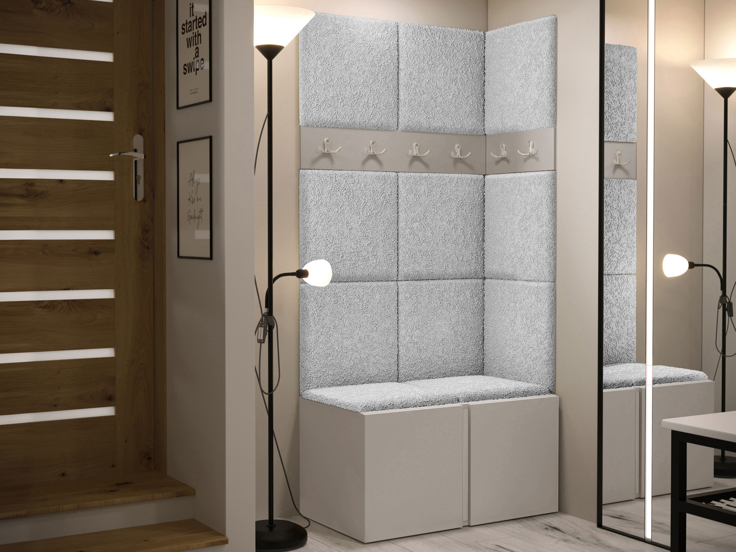 Hallway set Pinis I (Cashmere)