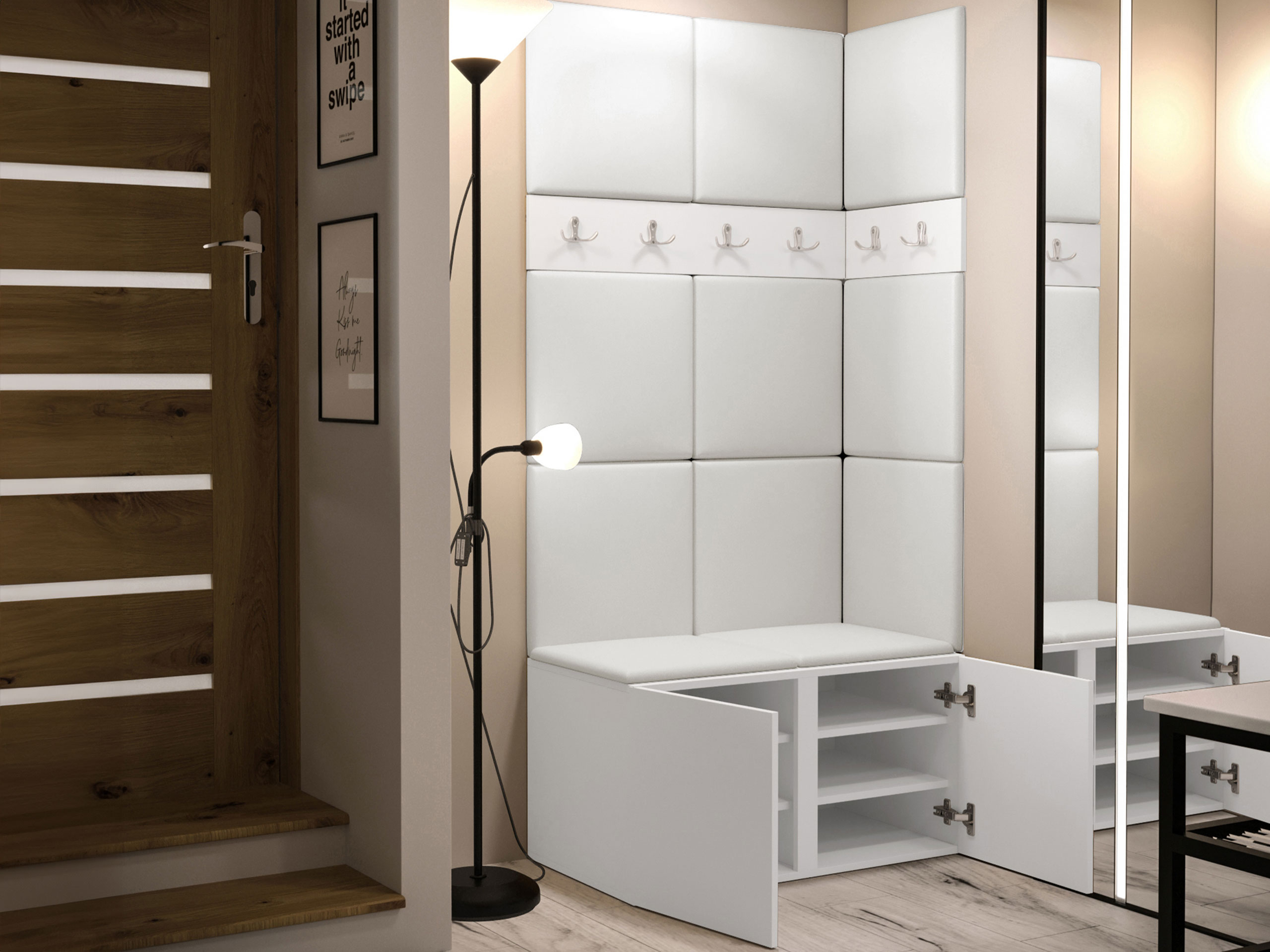 Hallway set Pinis I (Eco-leather Soft 017)