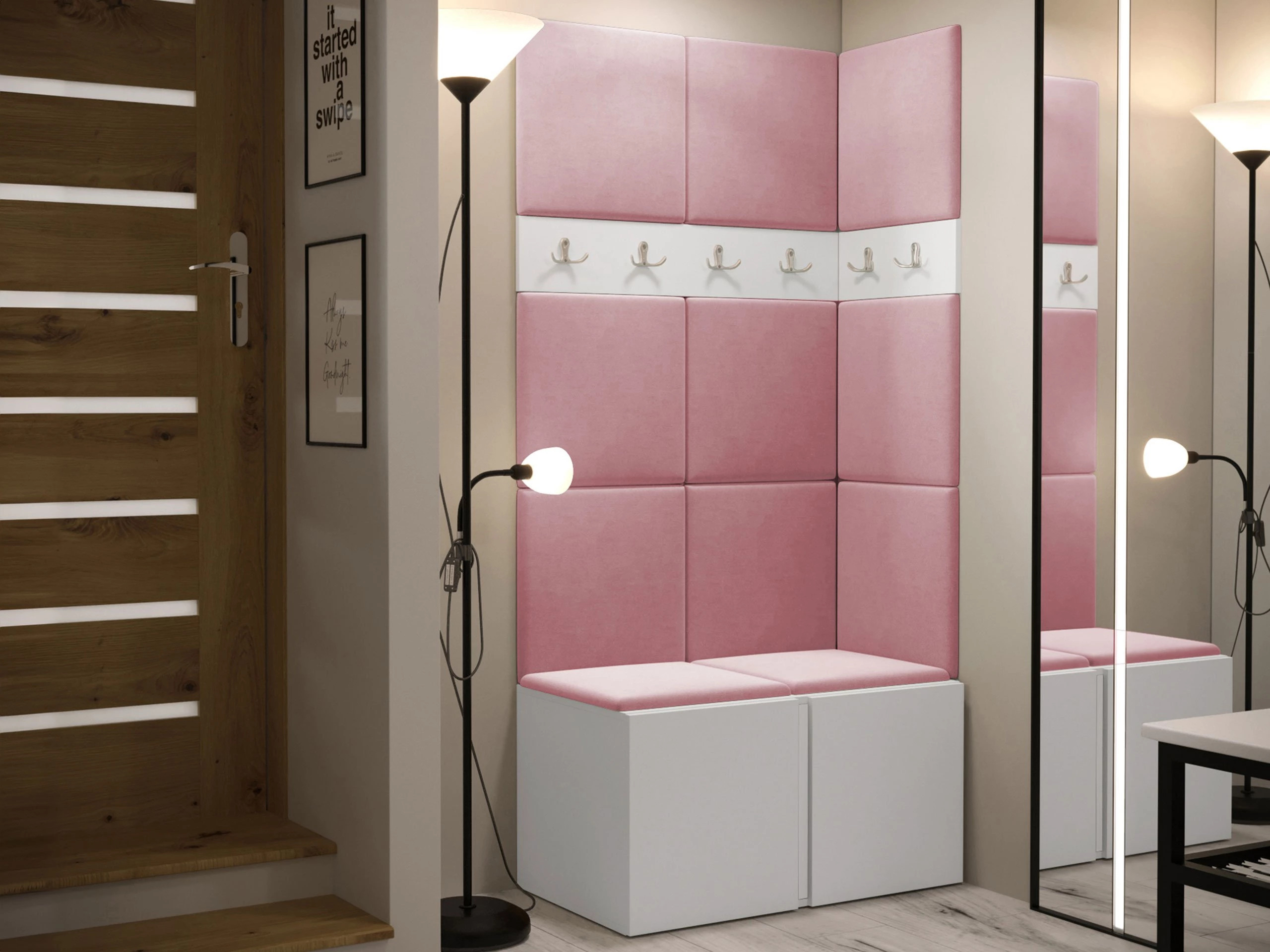Hallway set Pinis I (White)