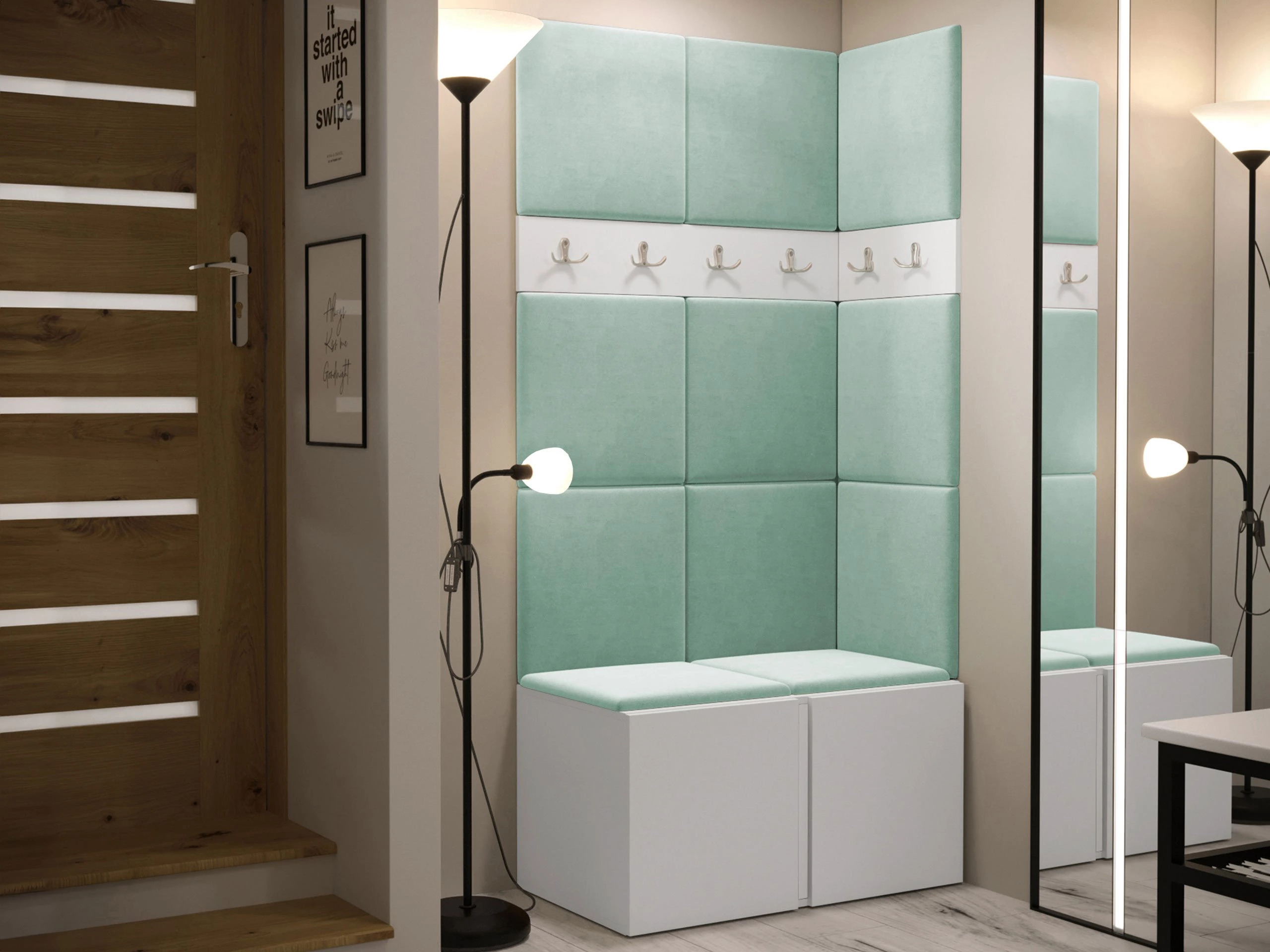 Hallway set Pinis I (White)
