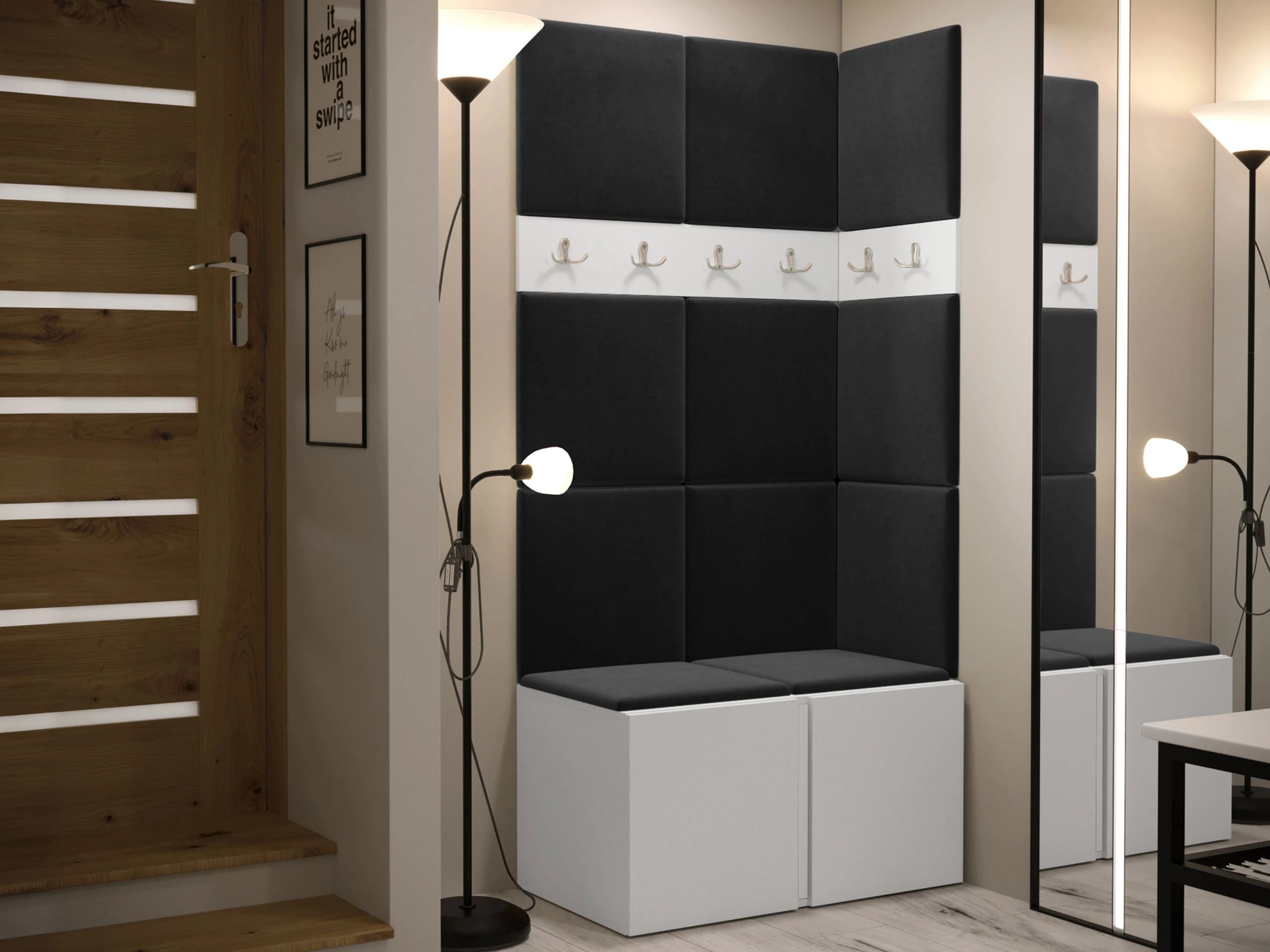 Hallway set Pinis I (White)