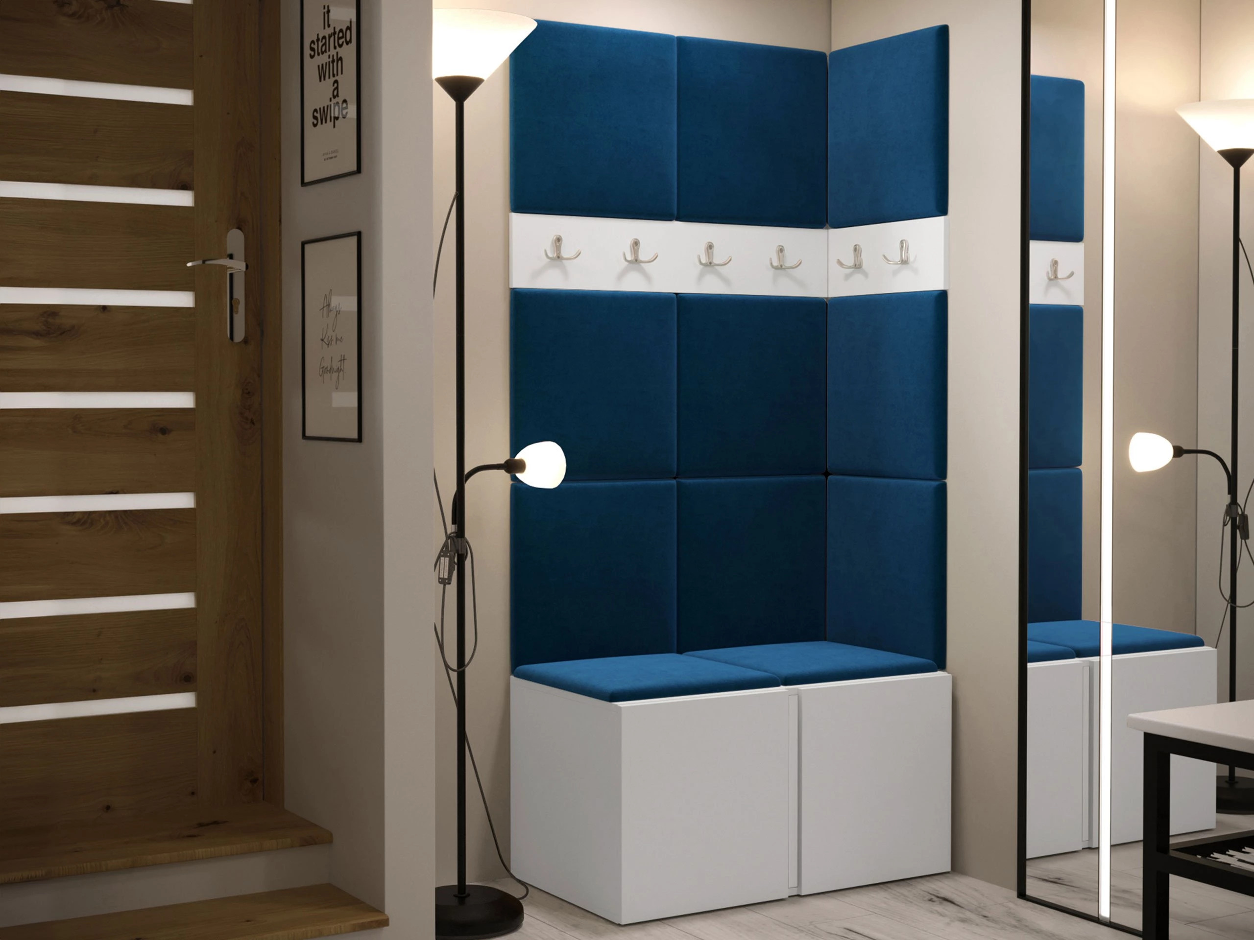 Hallway set Pinis I (White)