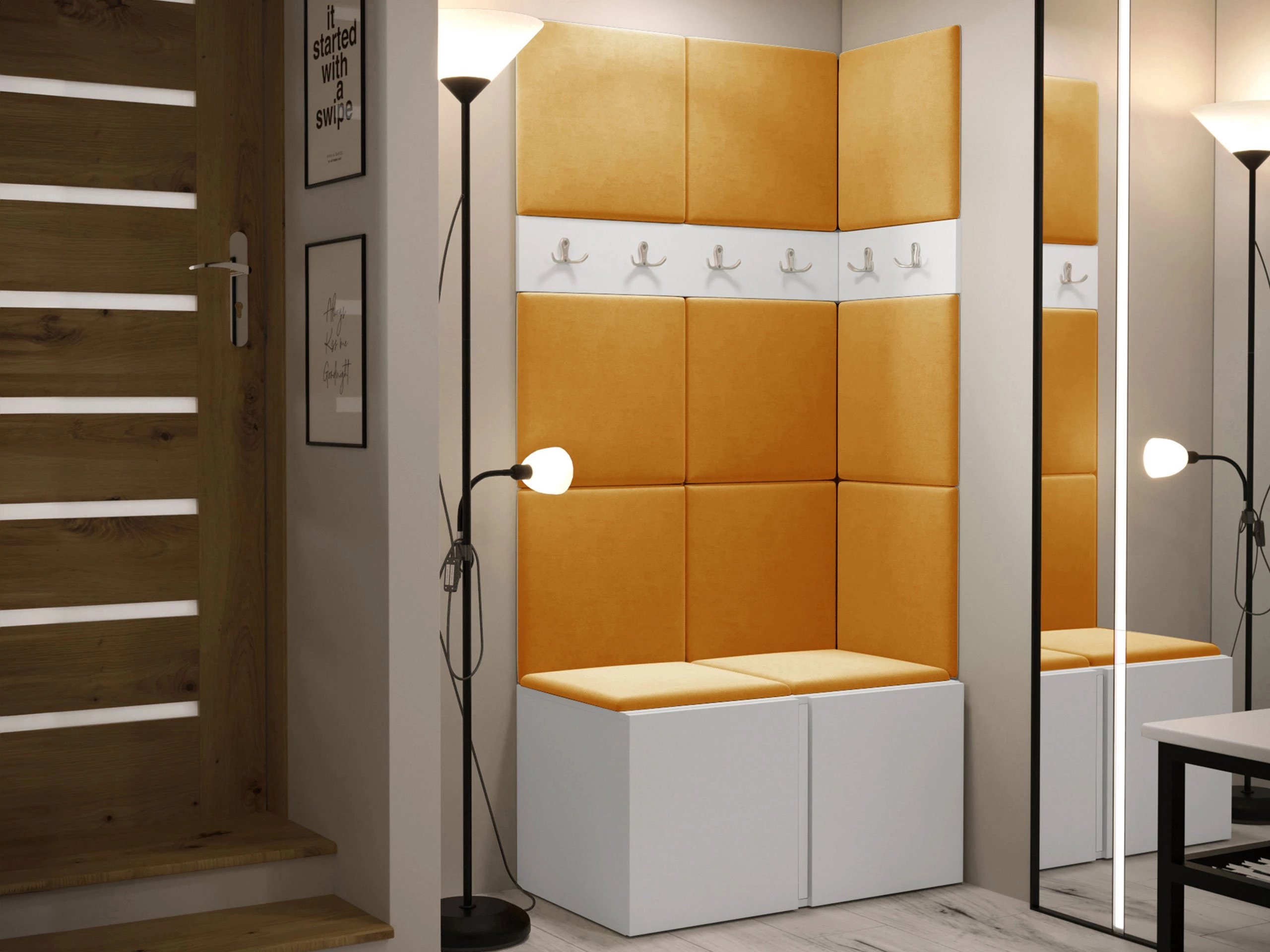 Hallway set Pinis I (White)