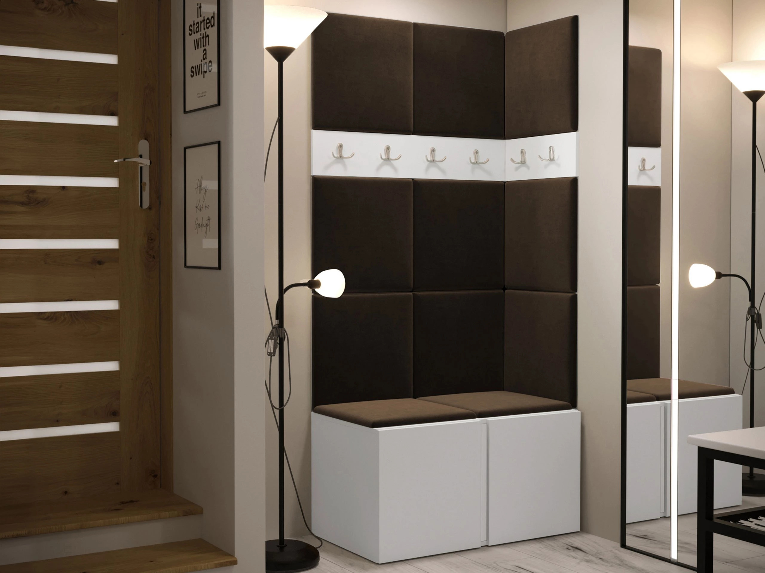 Hallway set Pinis I (White)