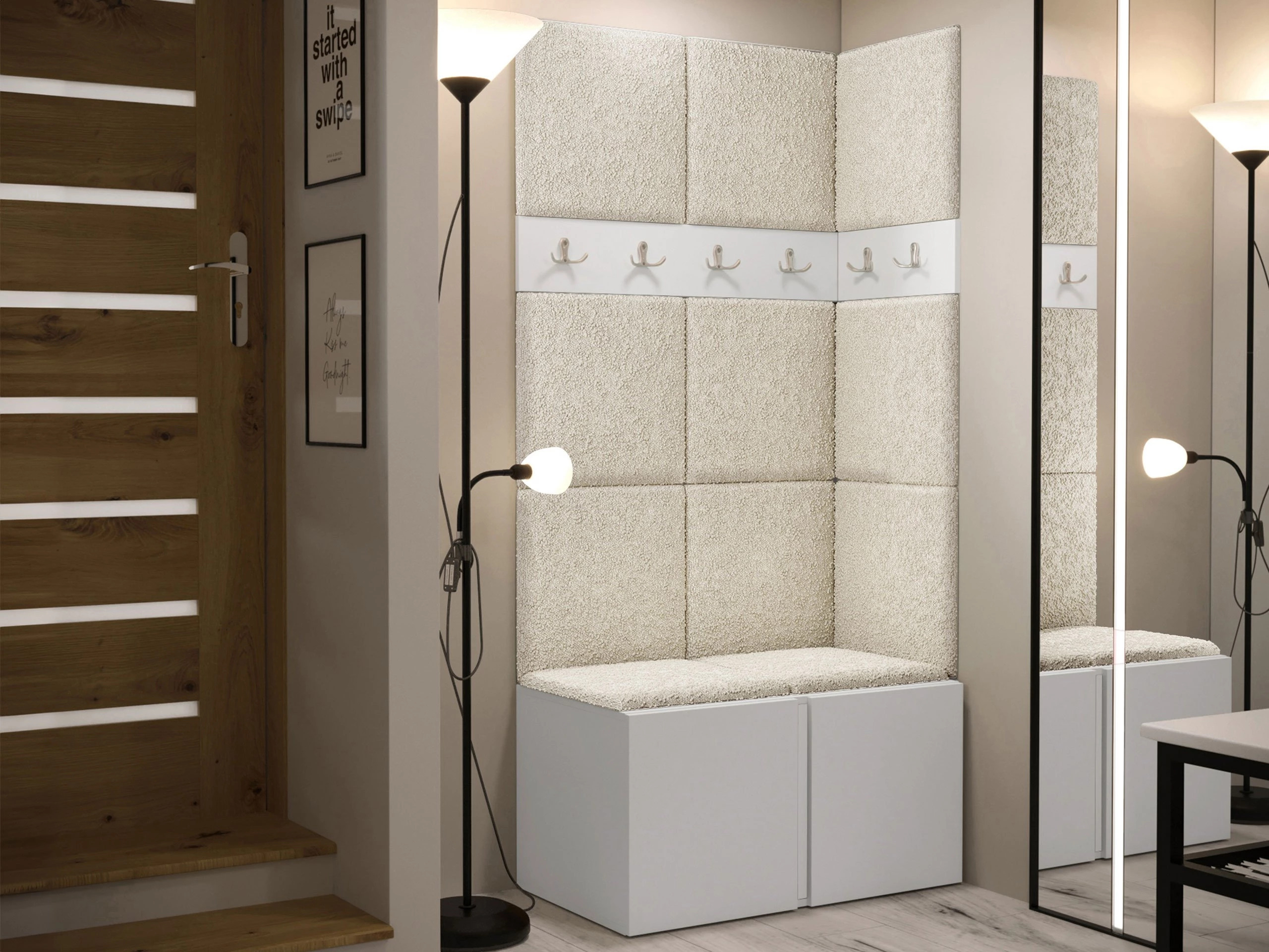 Hallway set Pinis I (White)