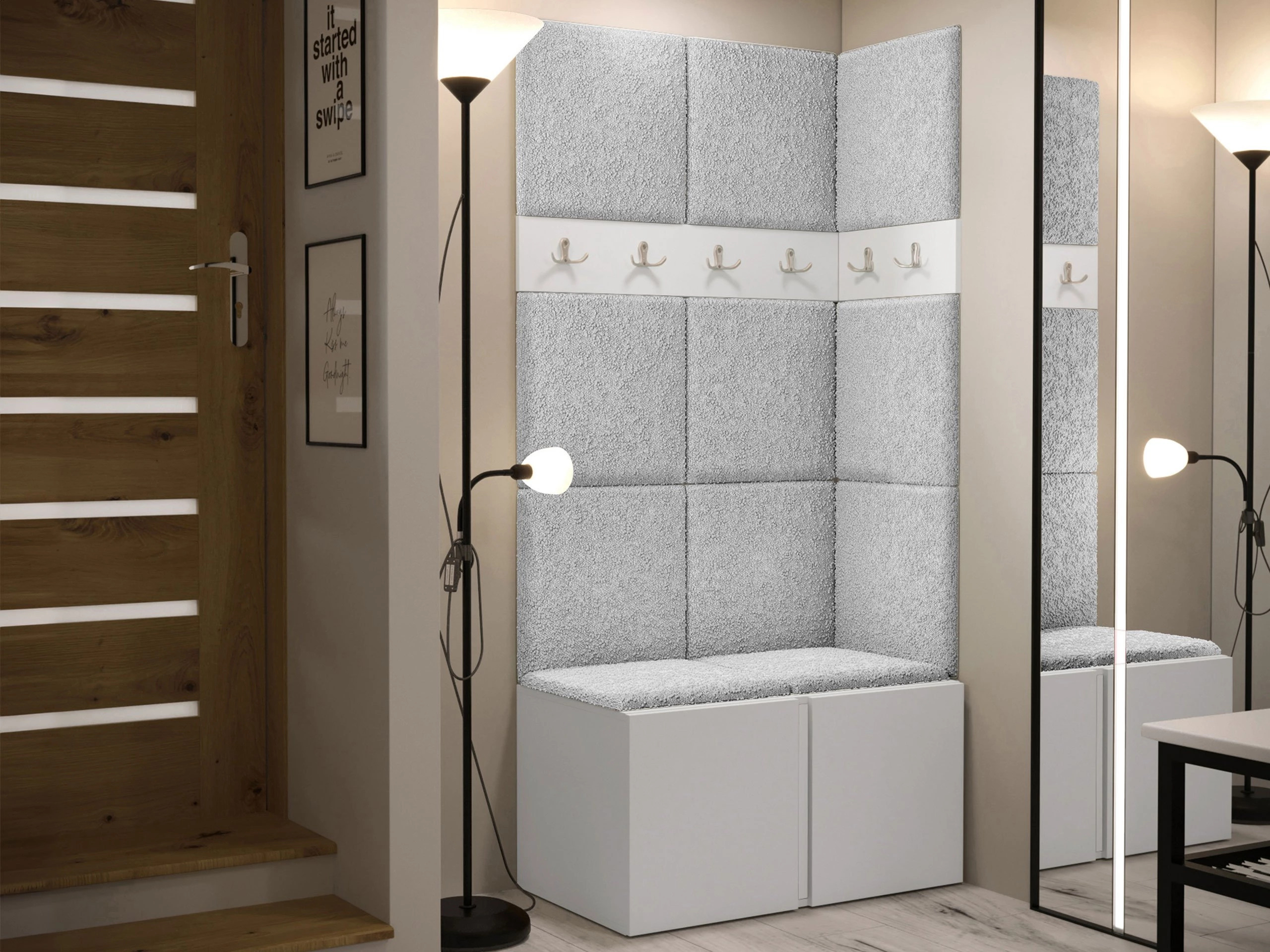 Hallway set Pinis I (White)