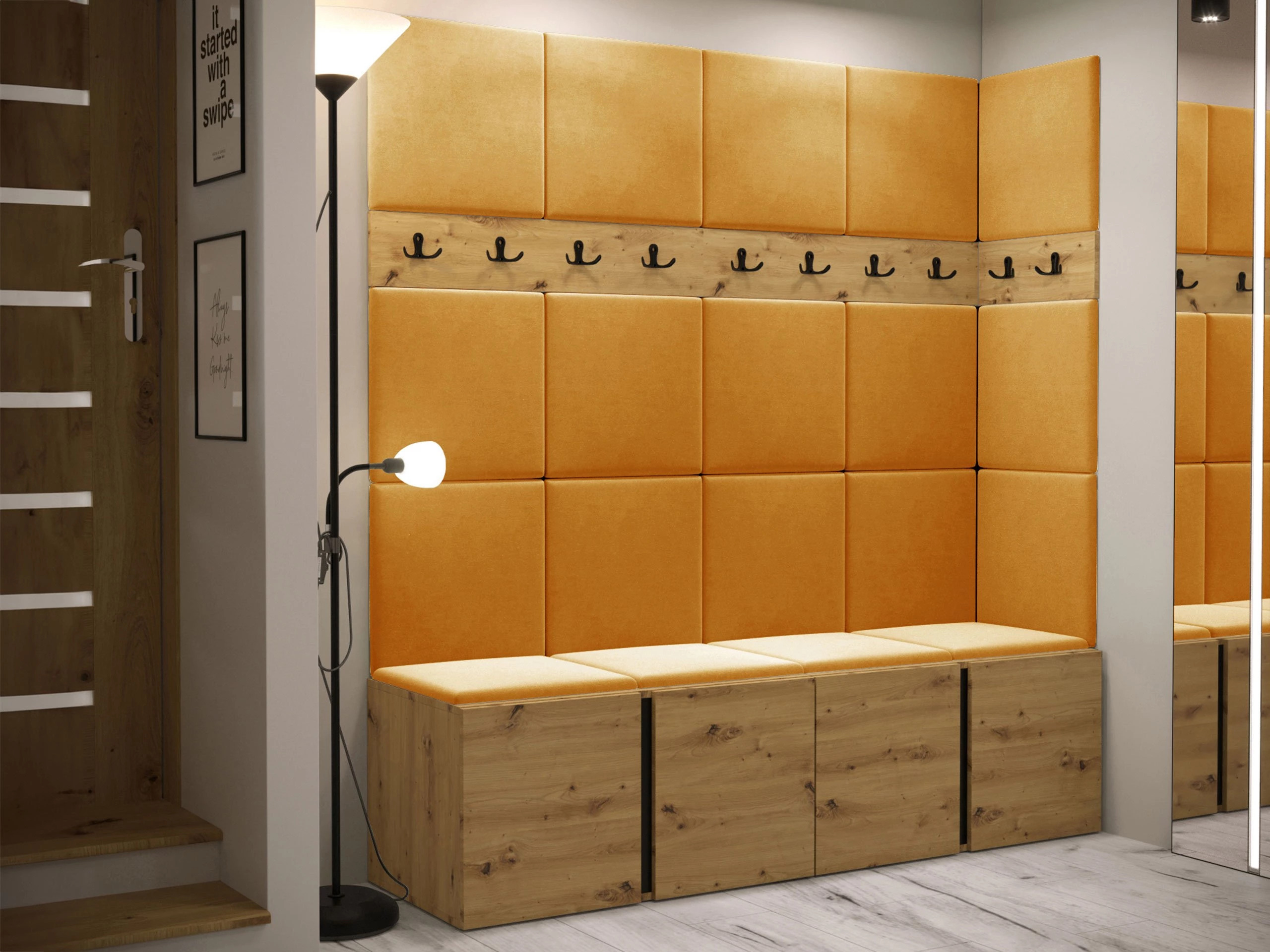 Hallway set Pinis II (Artisan oak)