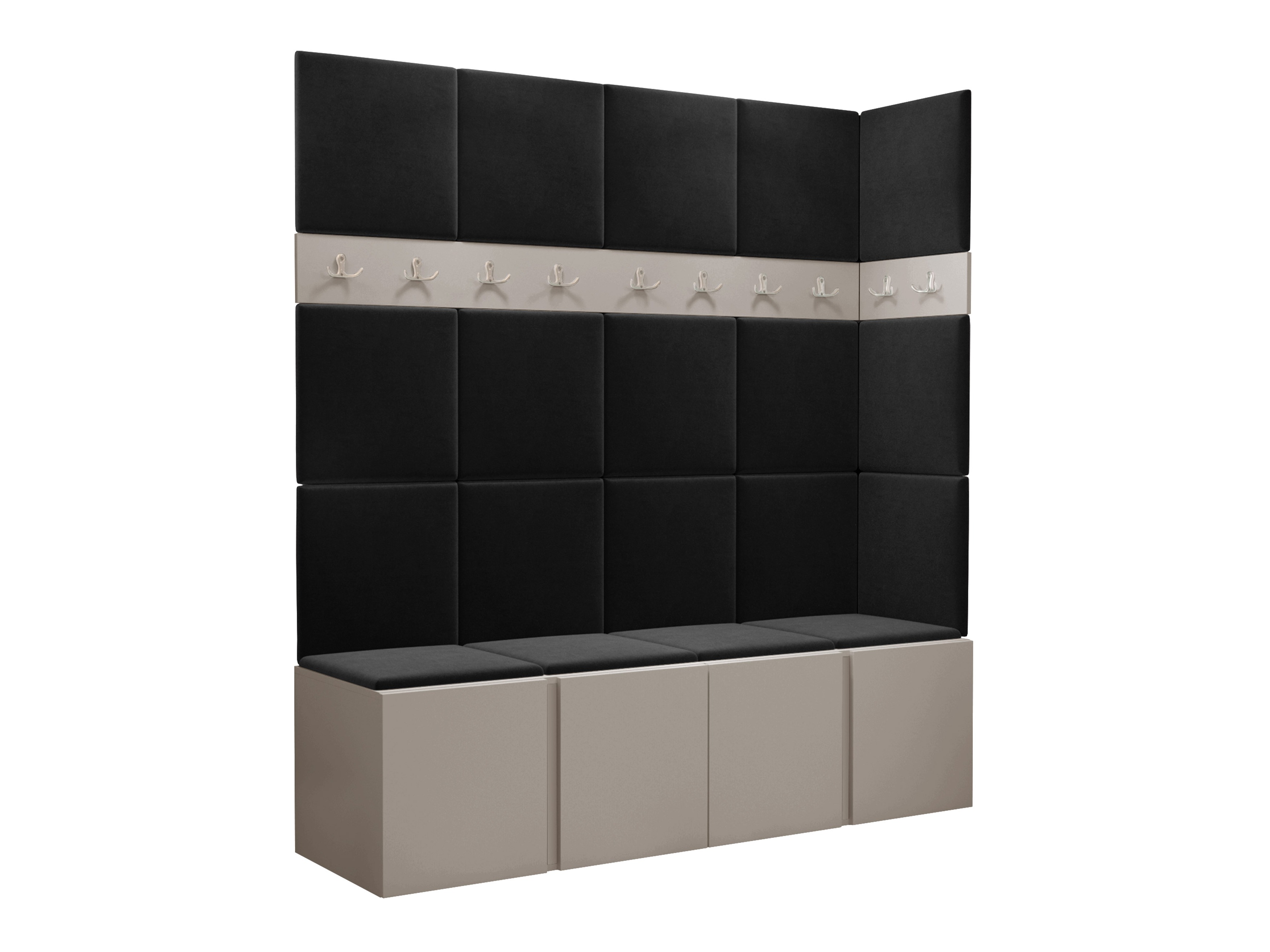 Hallway set Pinis II (Cashmere)