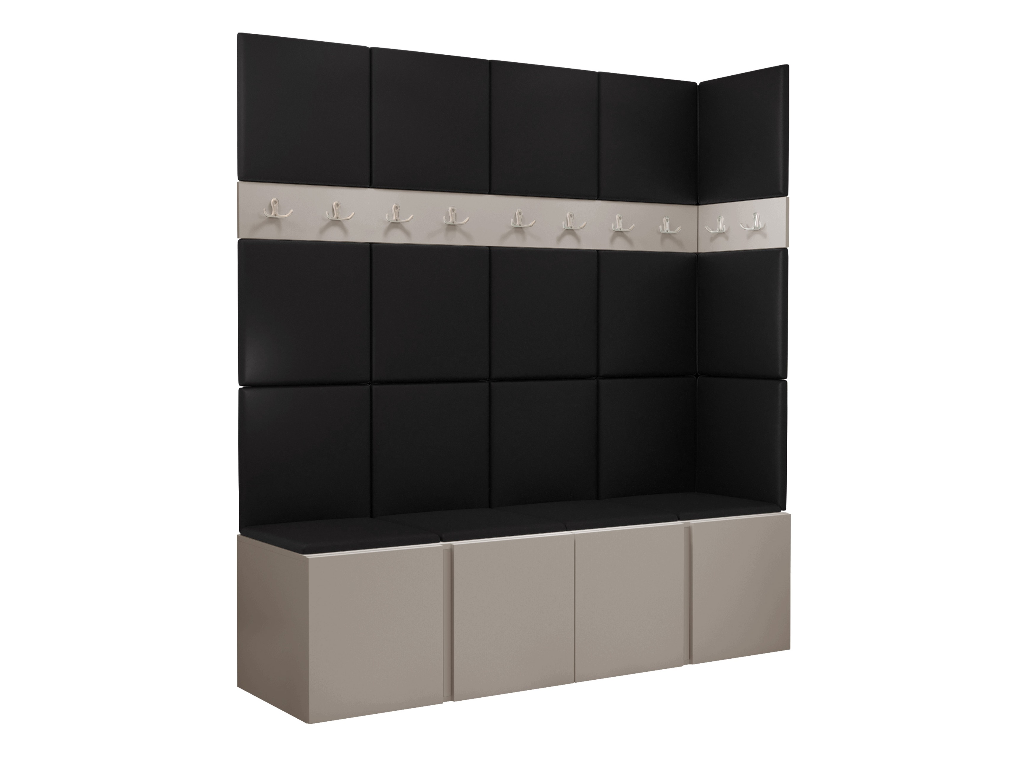 Hallway set Pinis II (Eco-leather Soft 011)