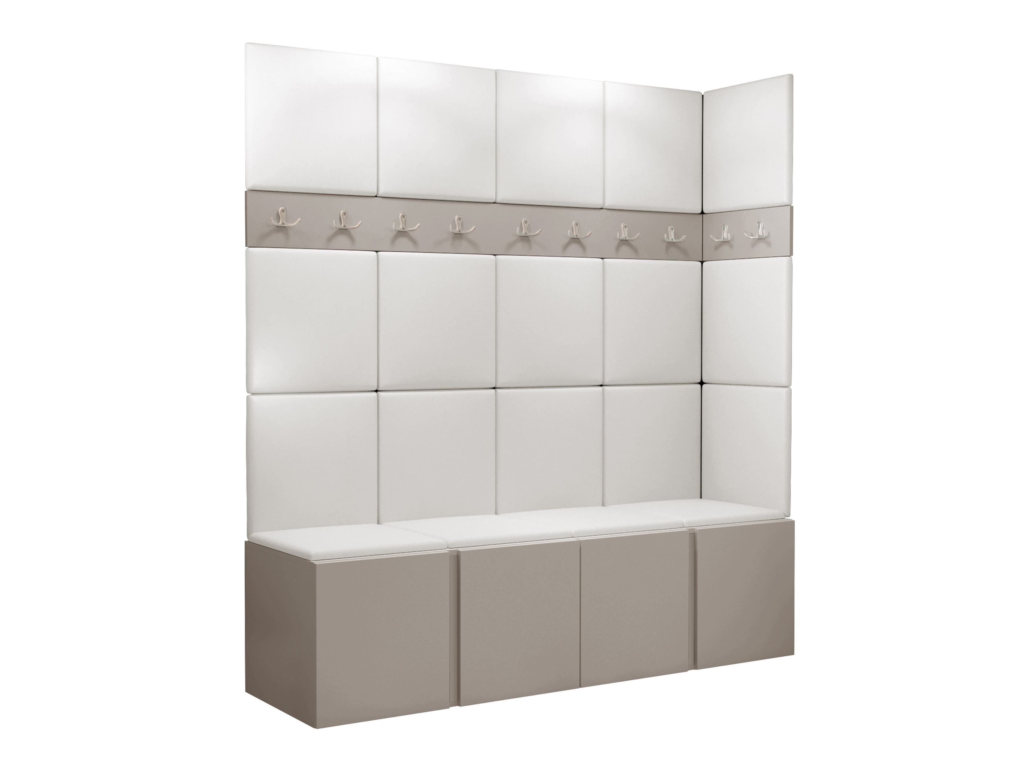 Hallway set Pinis II (Eco-leather Soft 017)