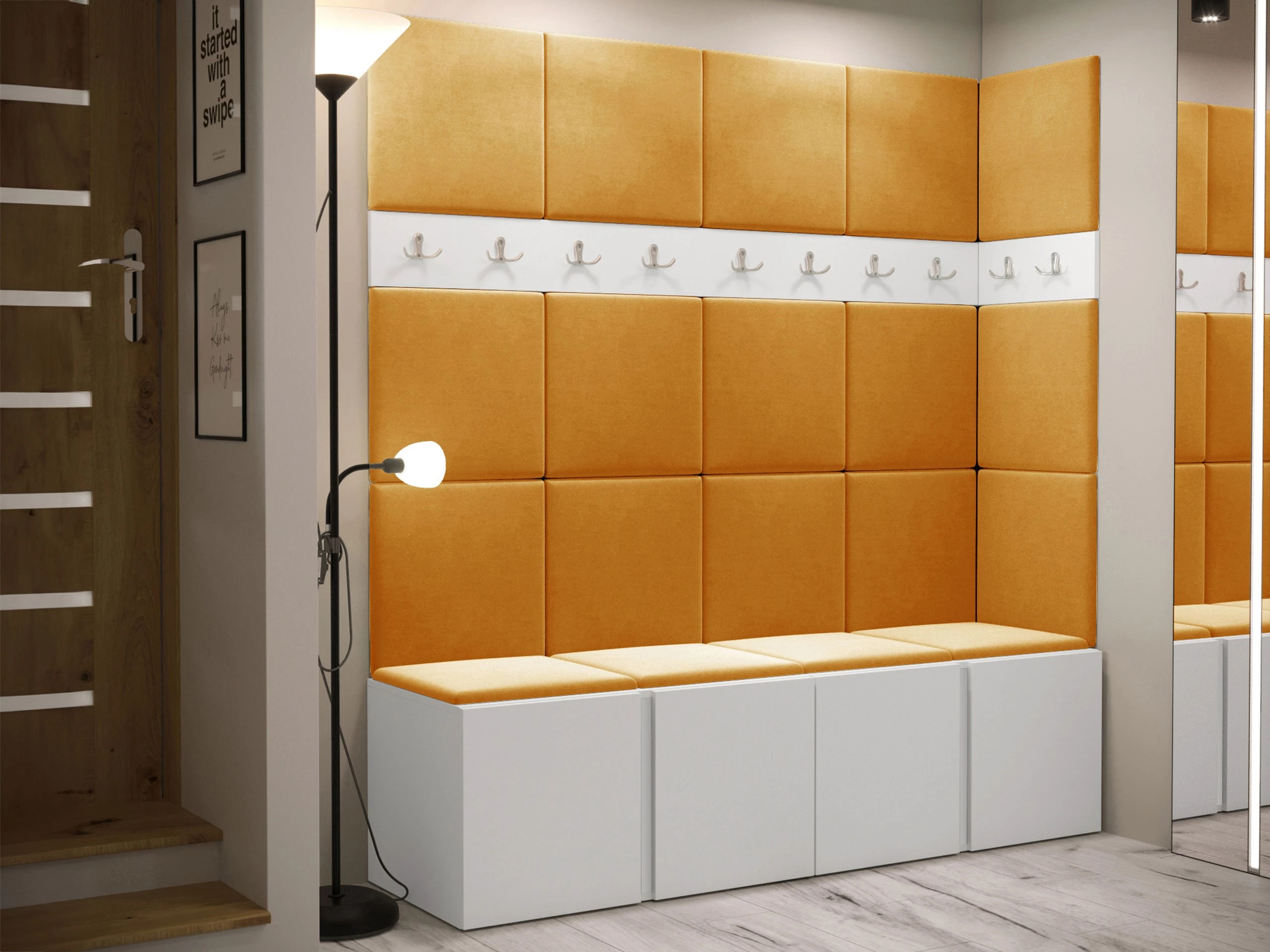 Hallway set Pinis II (White)