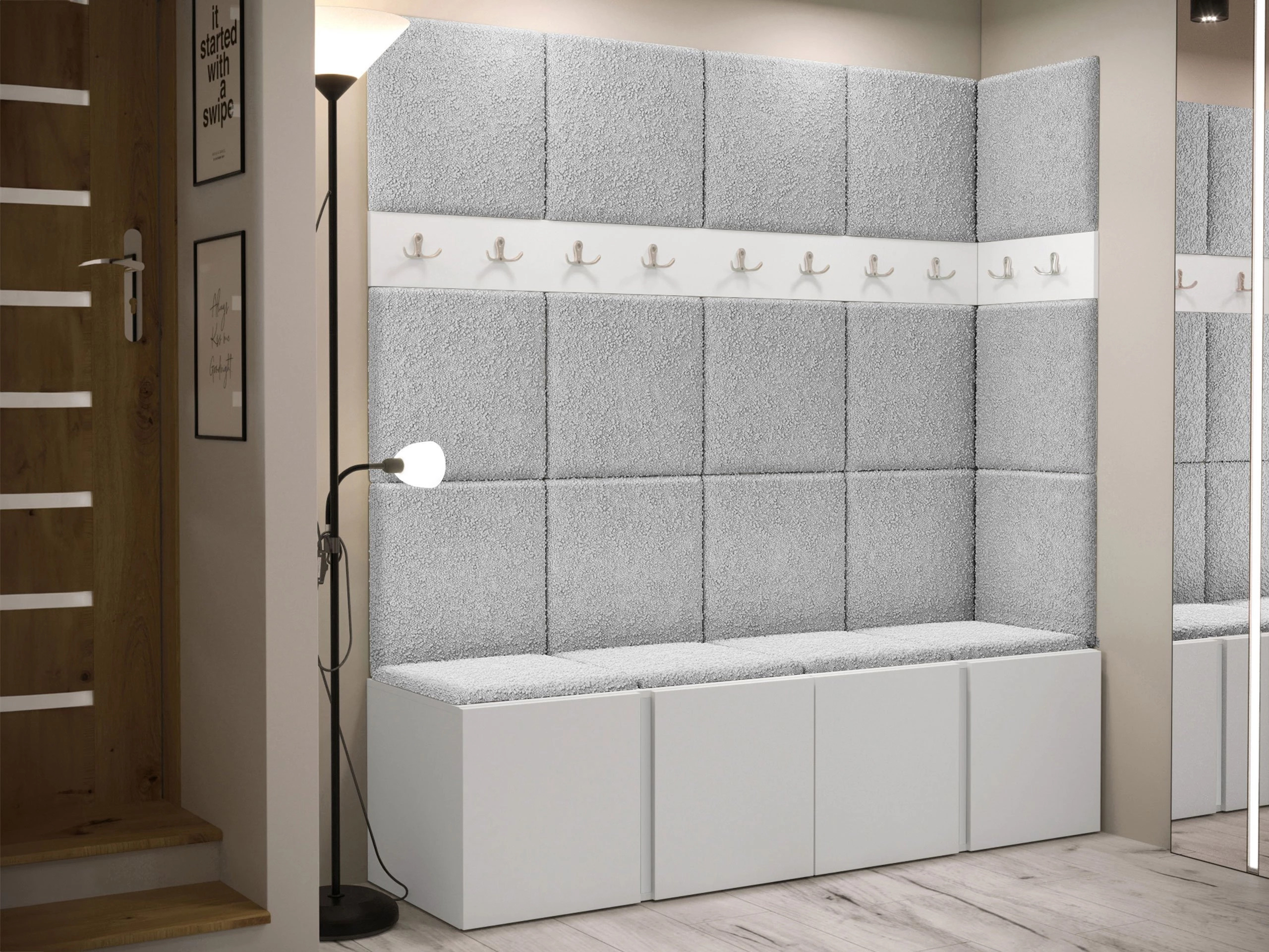 Hallway set Pinis II (White)