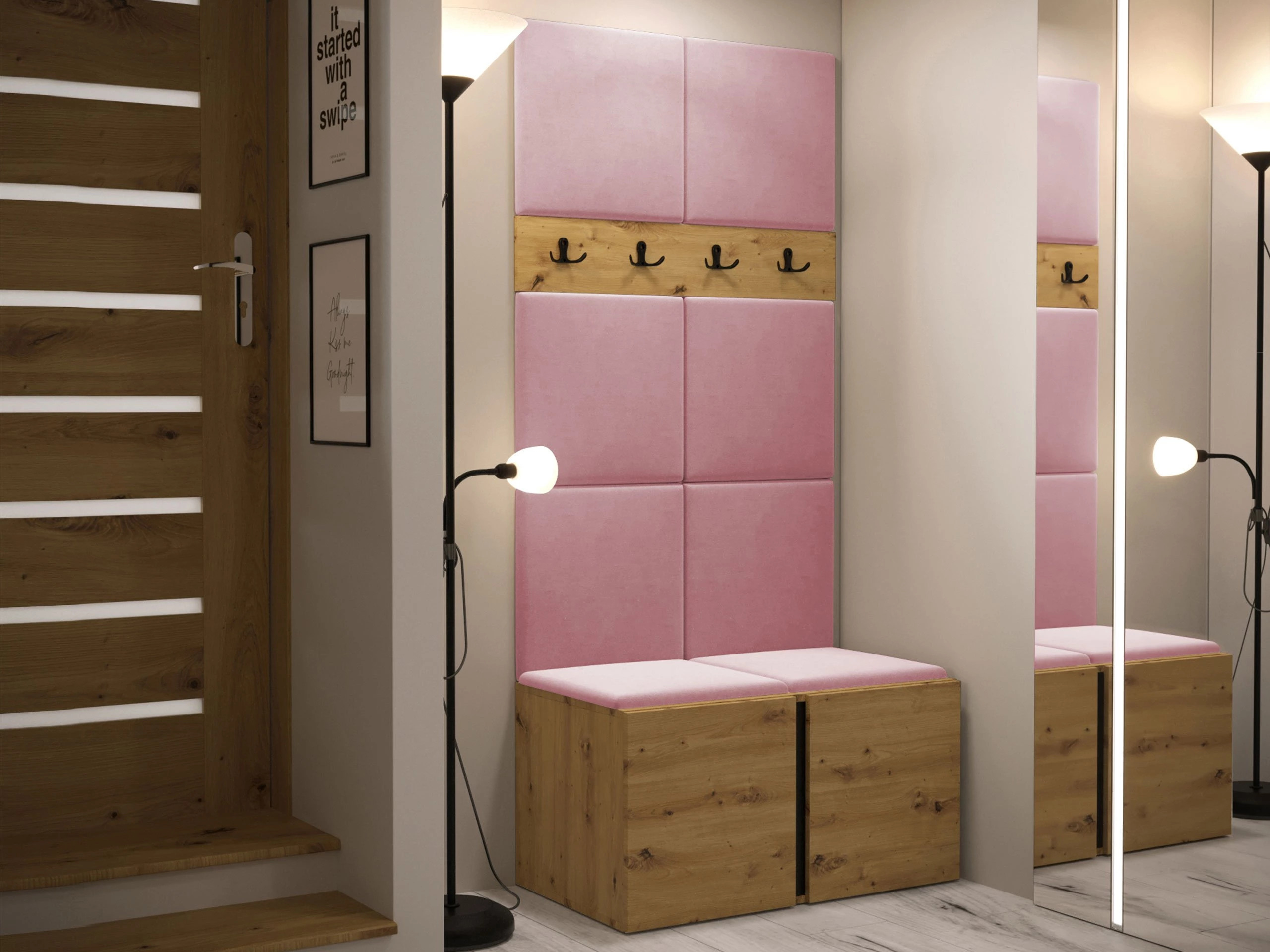 Hallway set Pinis IV (Artisan oak)