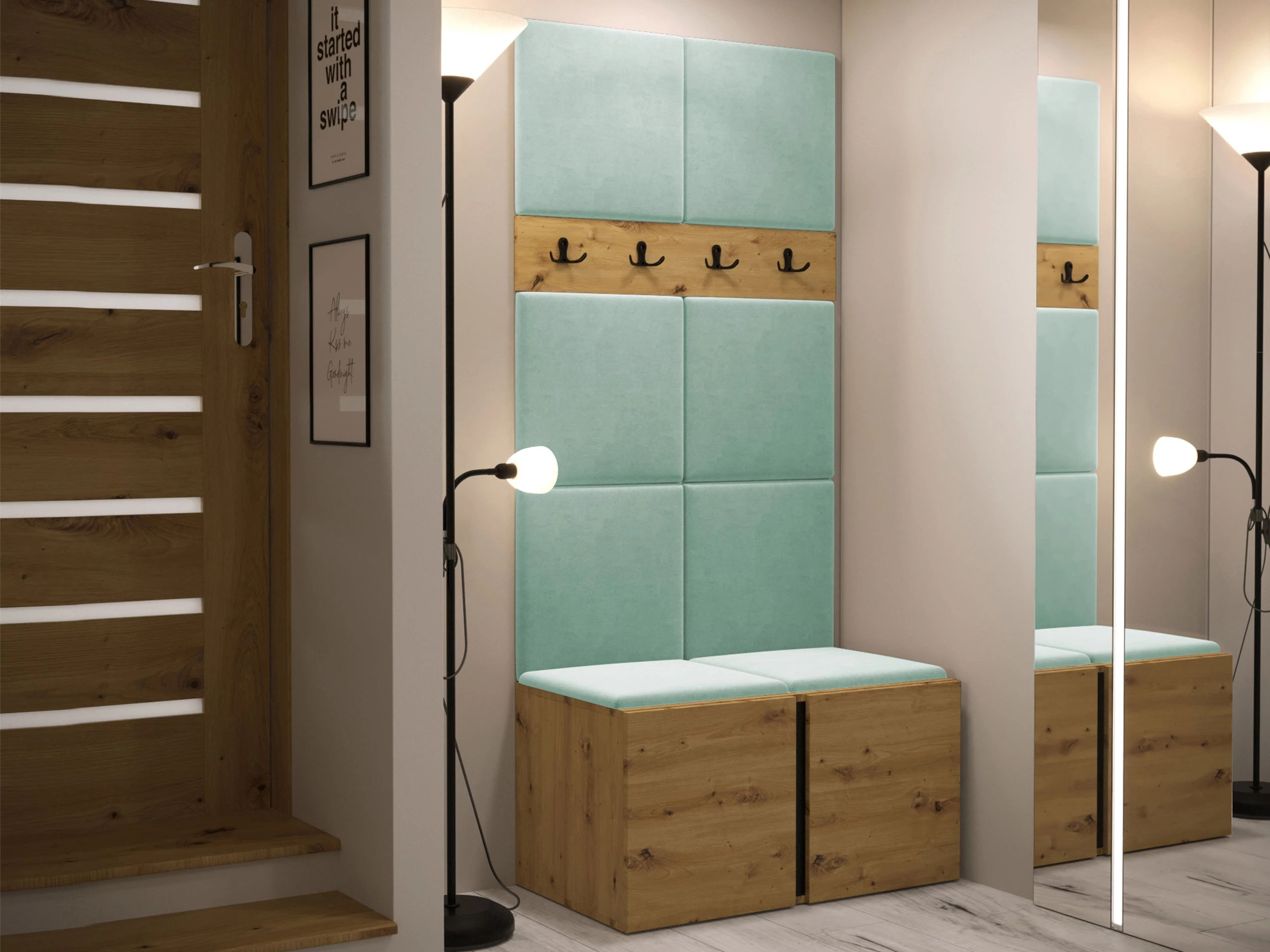 Hallway set Pinis IV (Artisan oak)